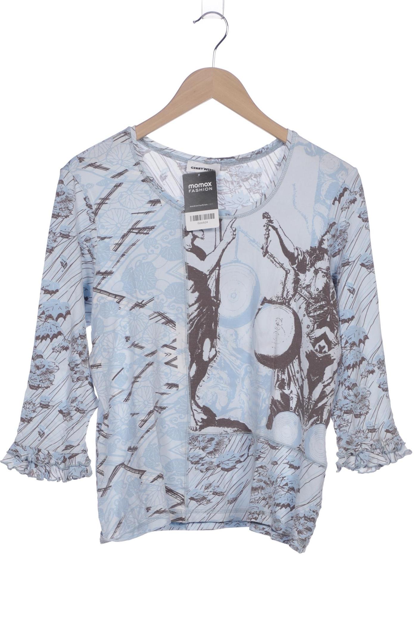 

Gerry Weber Damen Langarmshirt, hellblau, Gr. 44