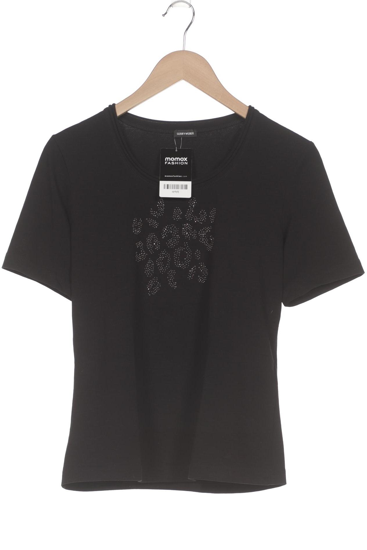 

Gerry Weber Damen T-Shirt, schwarz, Gr. 38