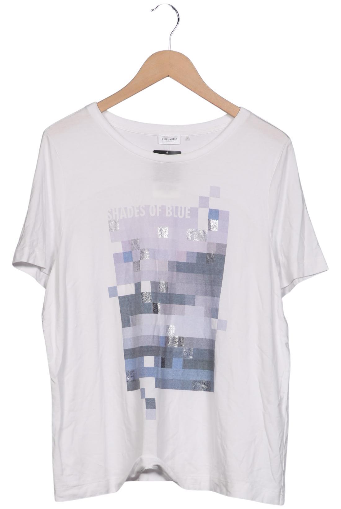 

Gerry Weber Damen T-Shirt, weiß, Gr. 46
