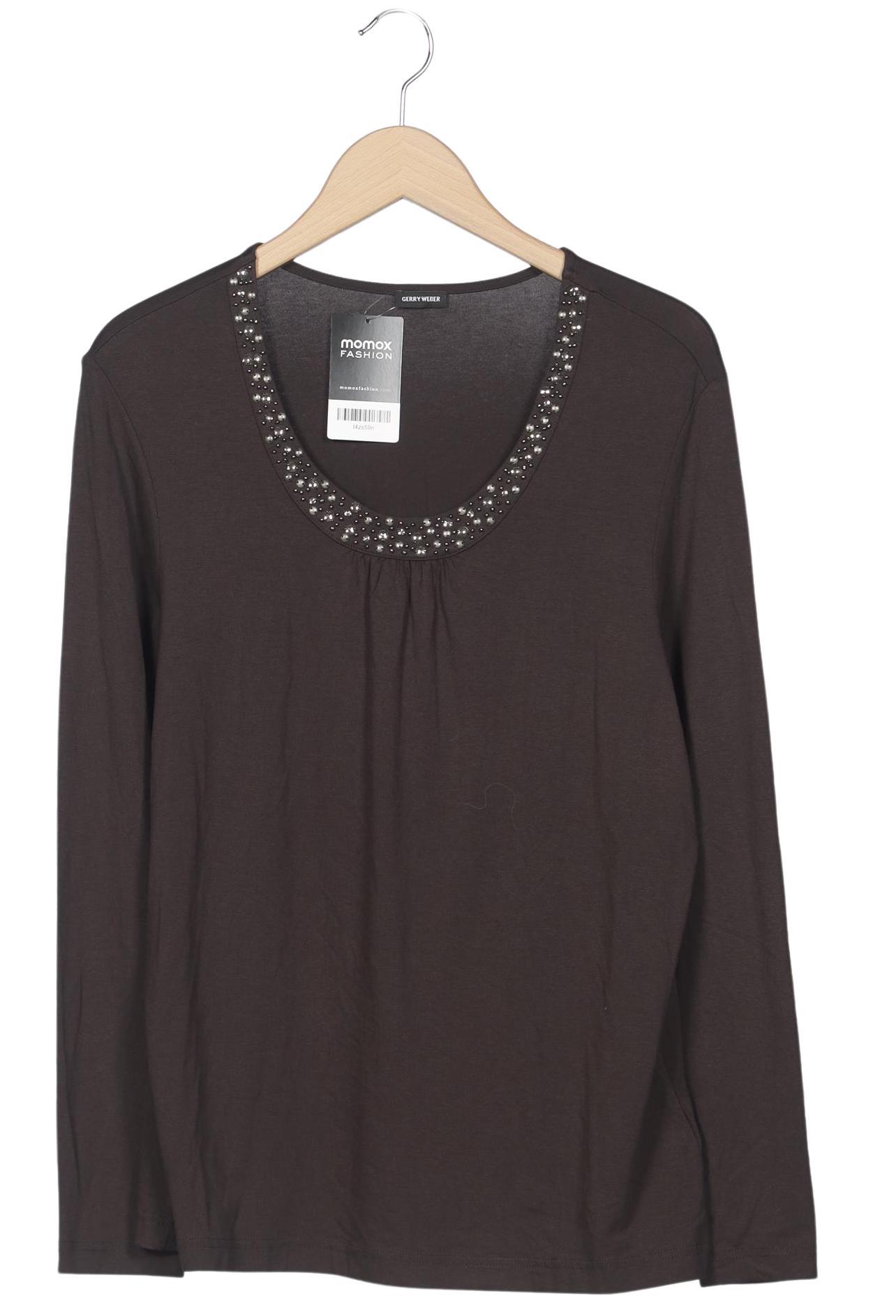 

Gerry Weber Damen Langarmshirt, braun, Gr. 44