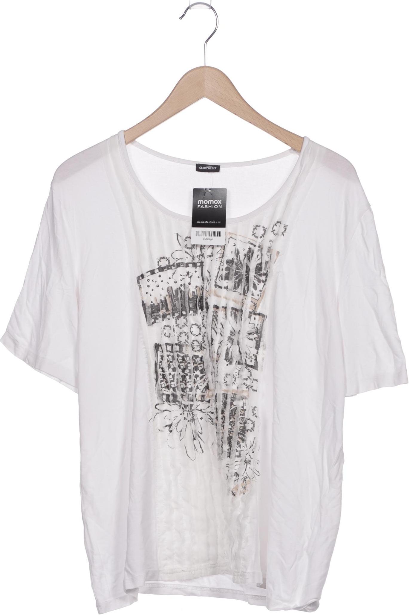 

Gerry Weber Damen T-Shirt, weiß, Gr. 48