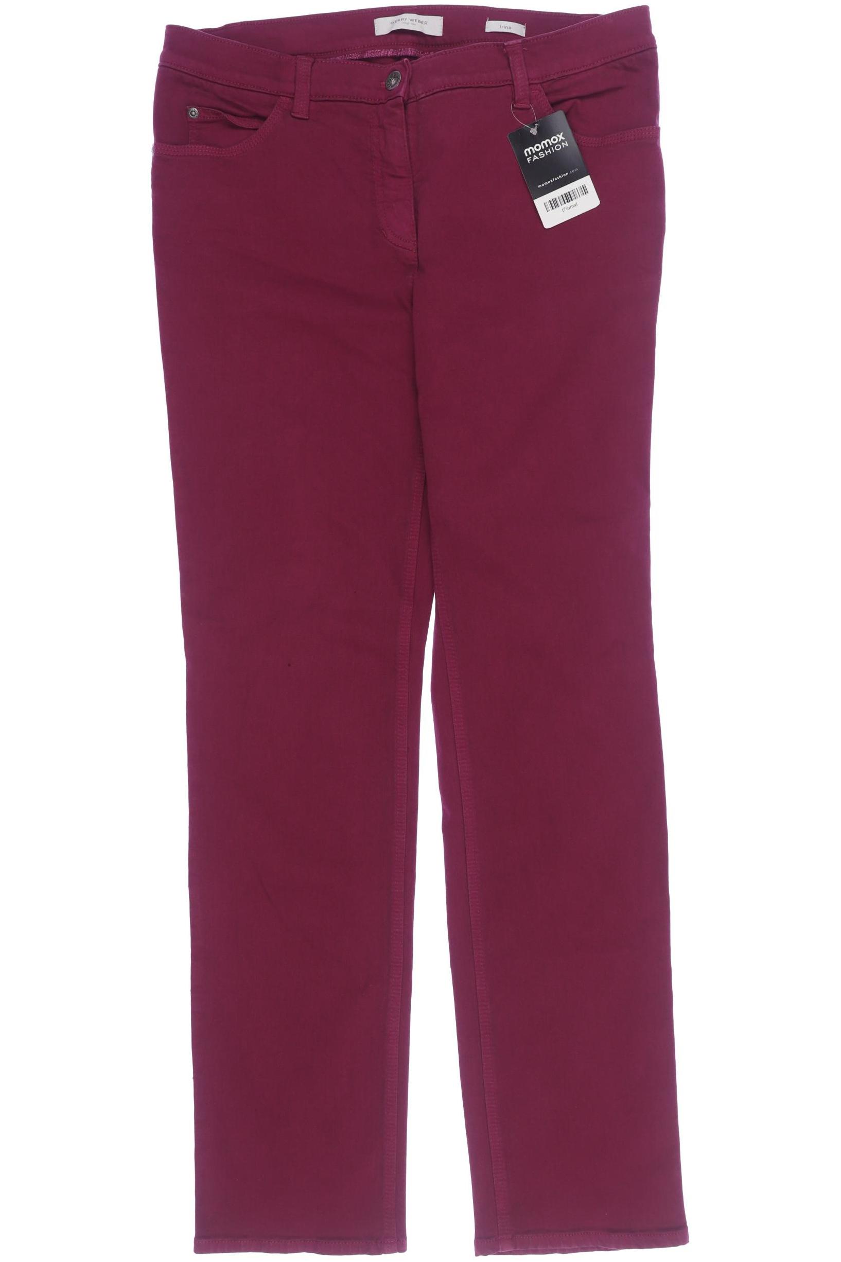 

Gerry Weber Damen Jeans, bordeaux, Gr. 42