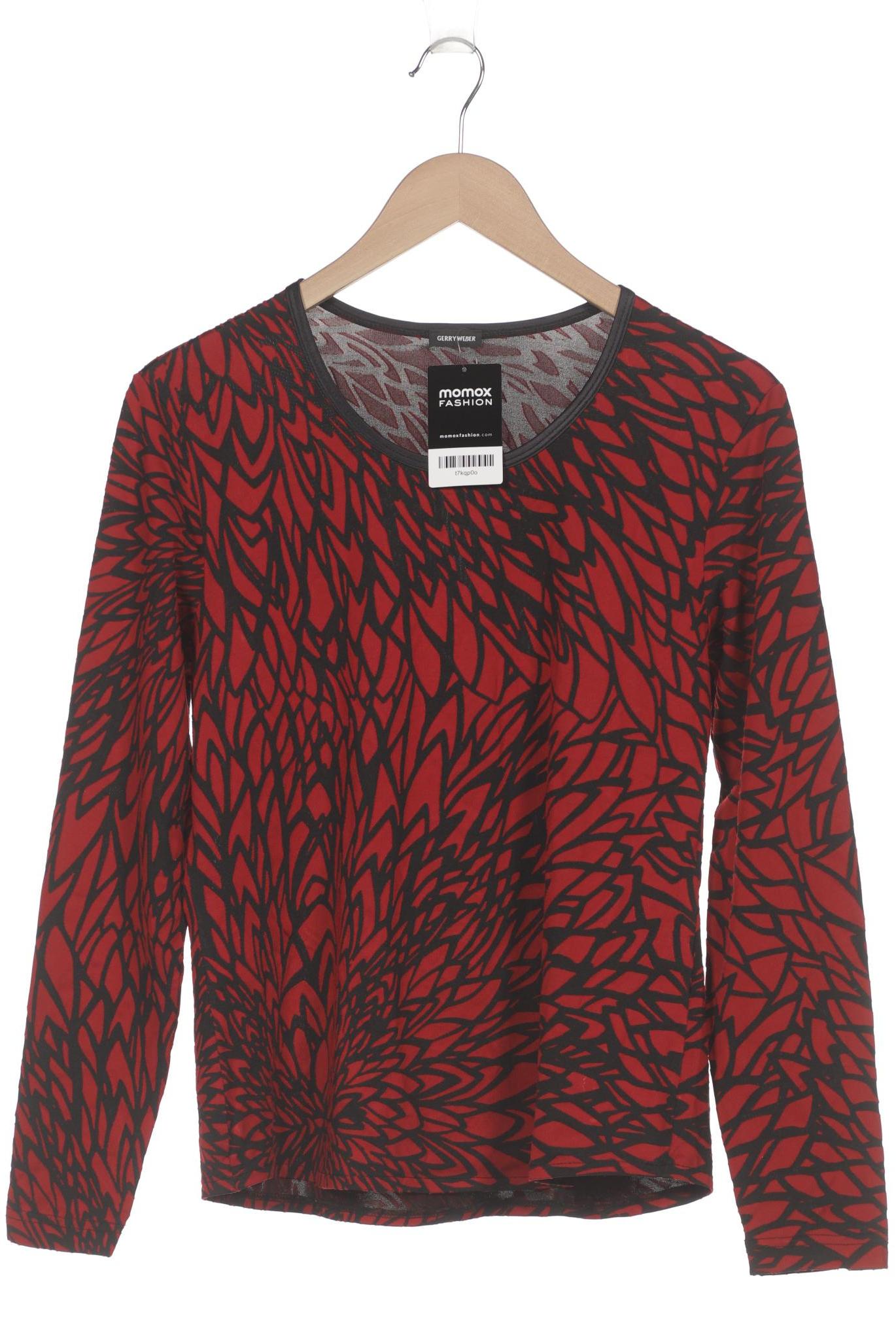 

Gerry Weber Damen Langarmshirt, rot, Gr. 42