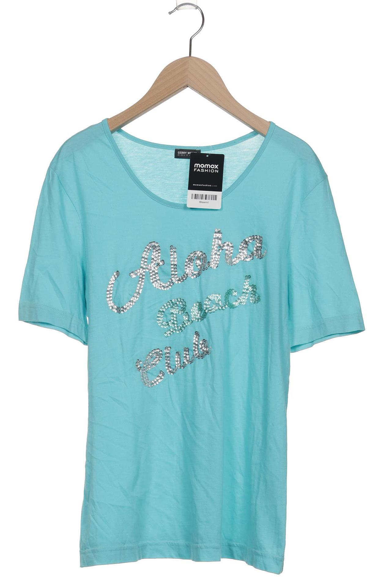 

Gerry Weber Damen T-Shirt, blau, Gr. 38