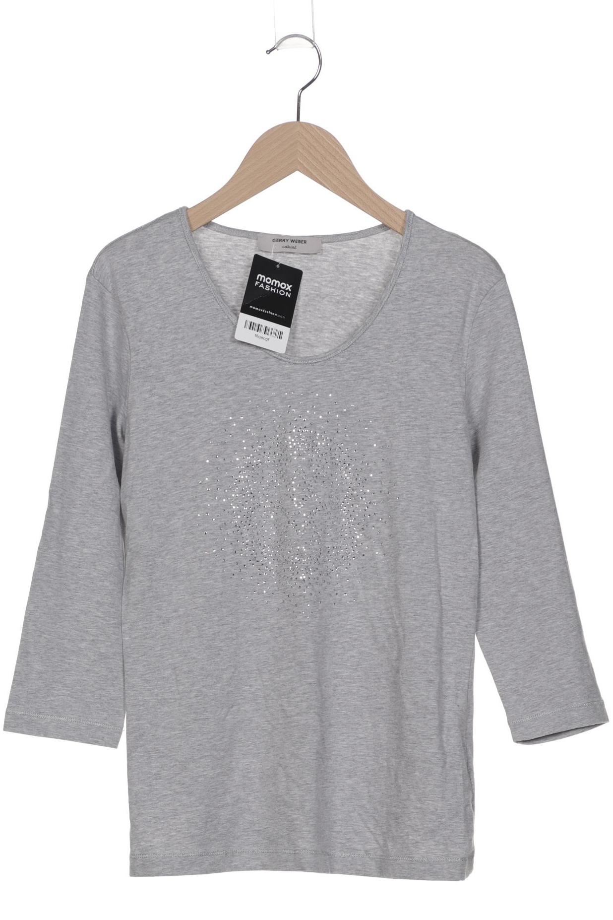 

Gerry Weber Damen Langarmshirt, grau, Gr. 38