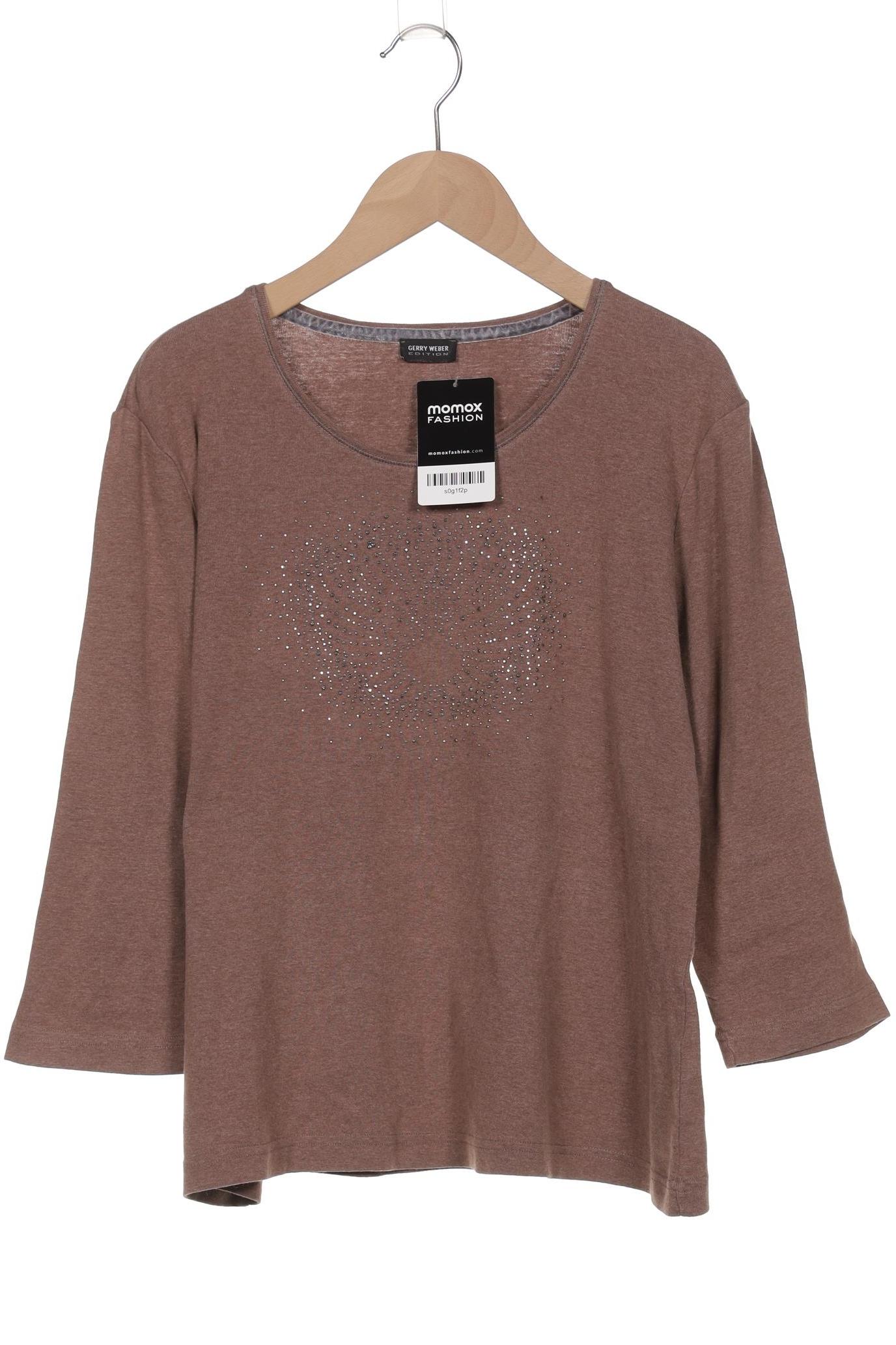 

Gerry Weber Damen Langarmshirt, braun, Gr. 42