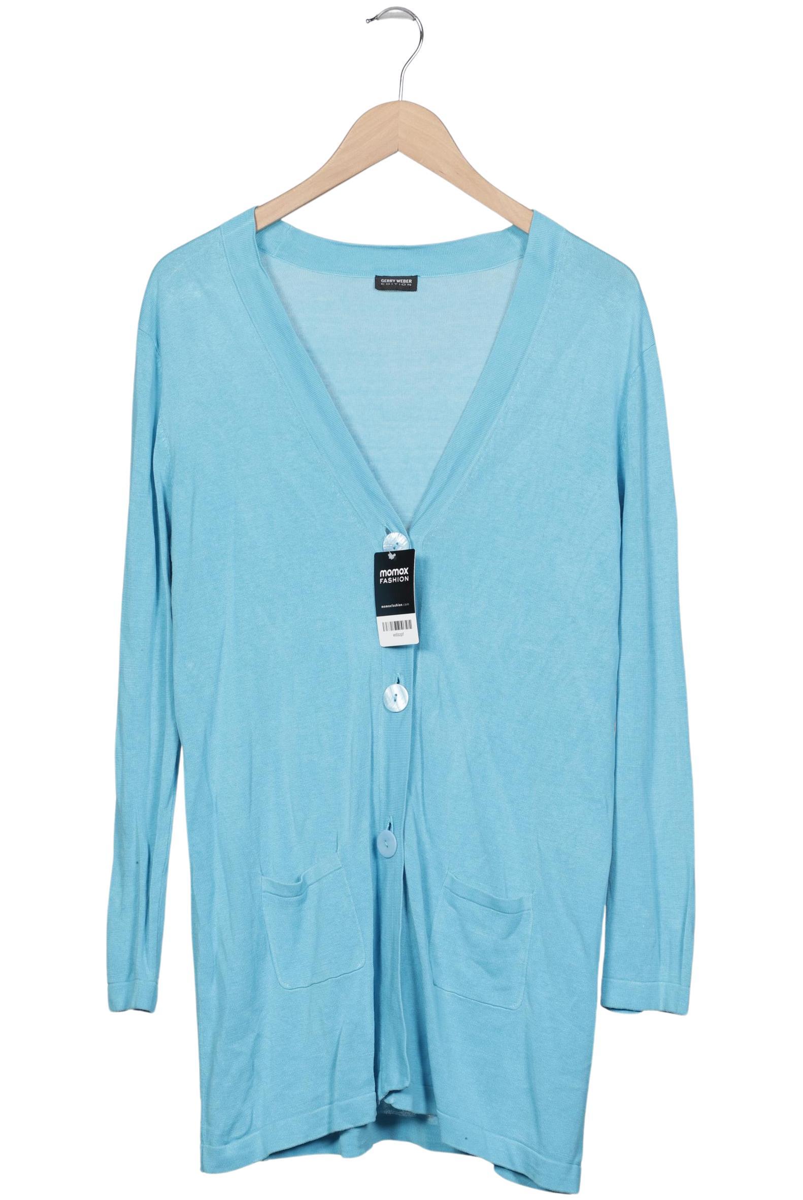 

Gerry Weber Damen Strickjacke, blau, Gr. 44