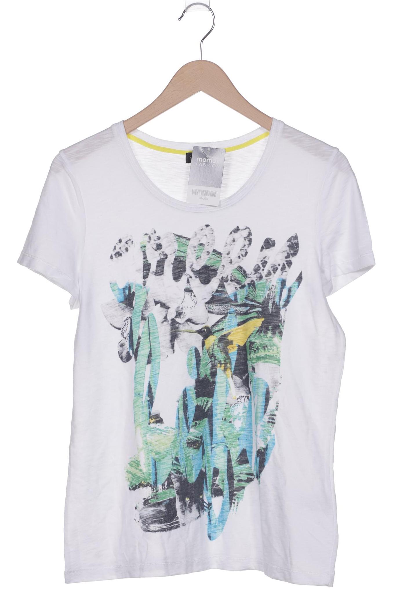 

Gerry Weber Damen T-Shirt, weiß, Gr. 42