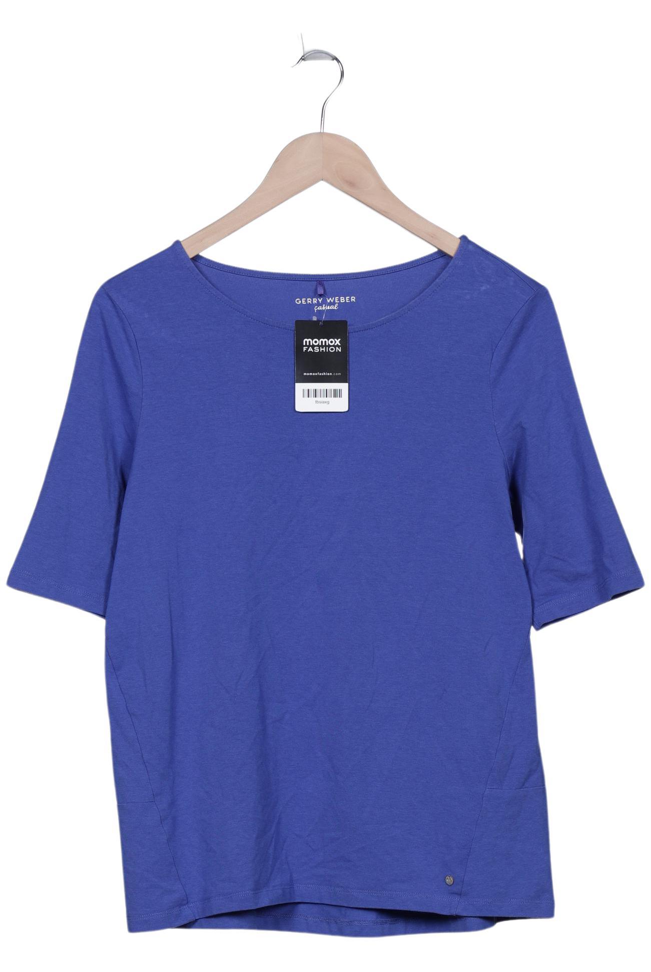 

Gerry Weber Damen T-Shirt, blau, Gr. 40