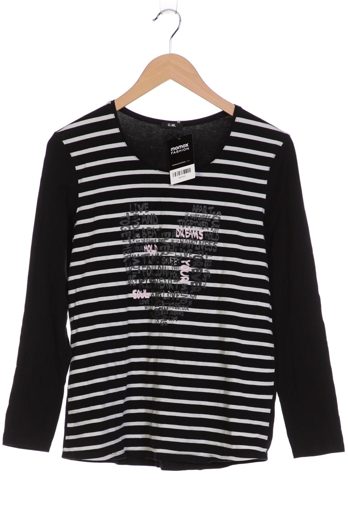 

Gerry Weber Damen Langarmshirt, schwarz, Gr. 42