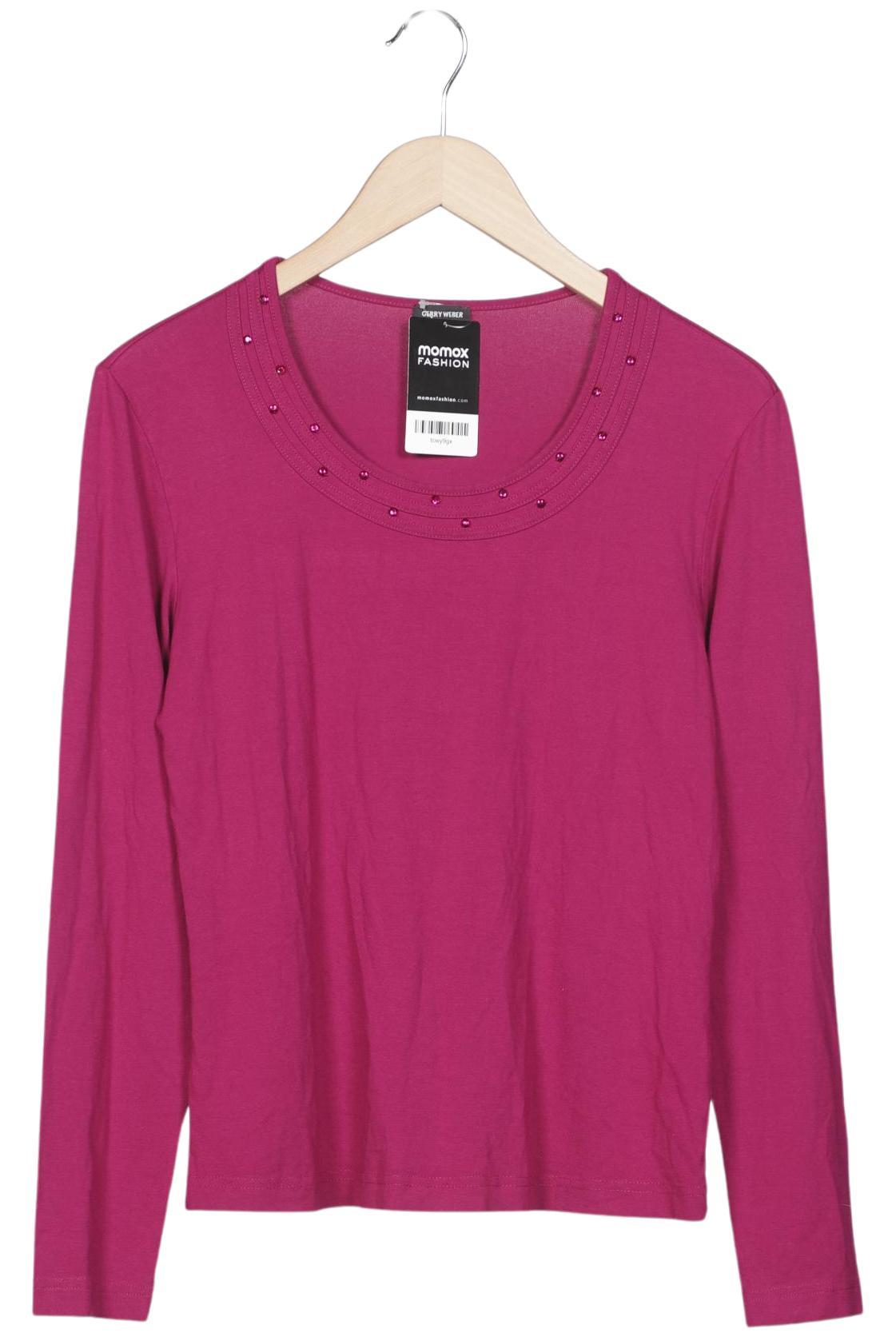 

Gerry Weber Damen Langarmshirt, pink, Gr. 38