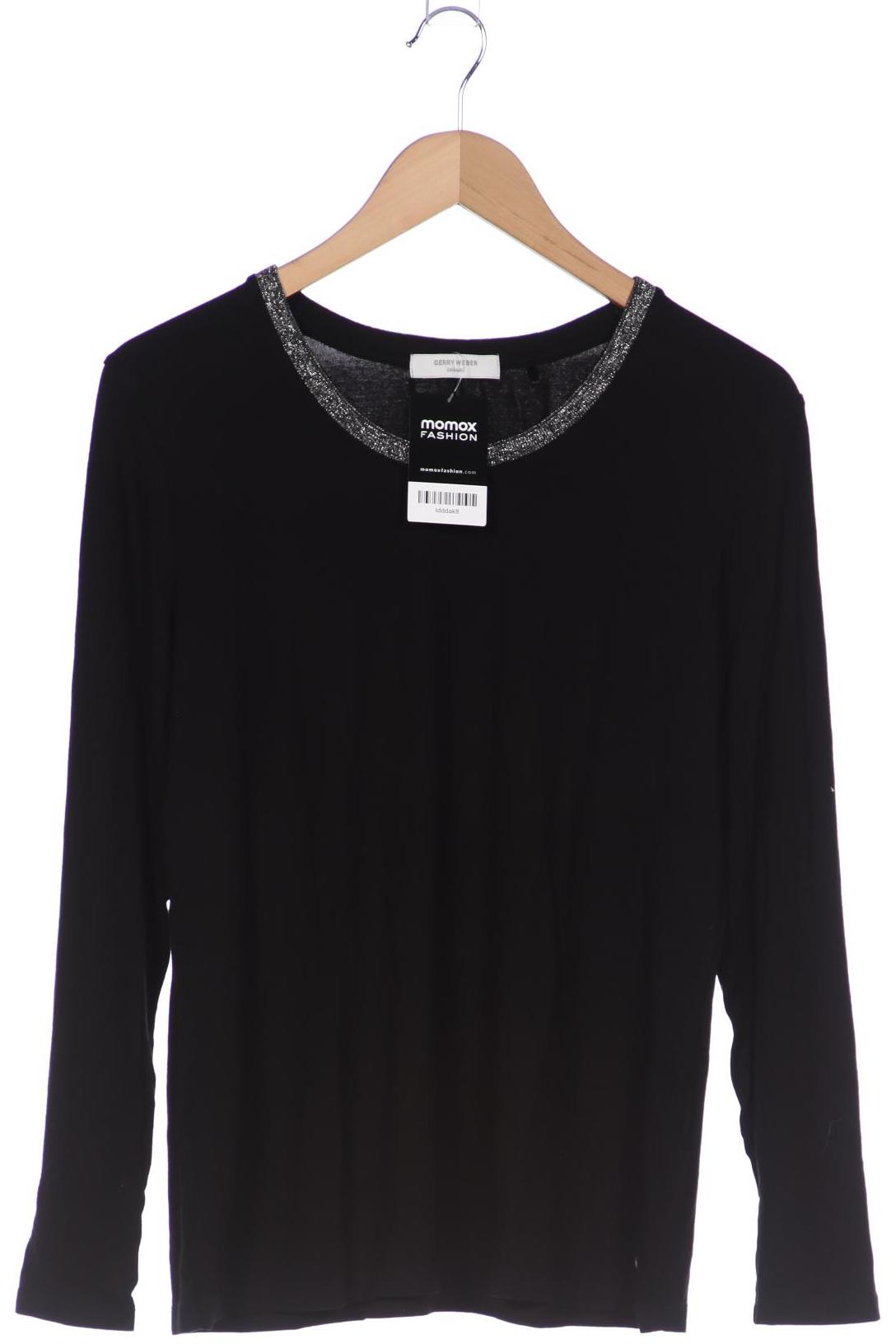 

Gerry Weber Damen Langarmshirt, schwarz, Gr. 42