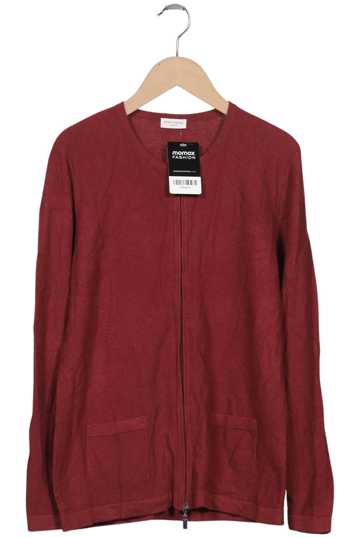 

Gerry Weber Damen Strickjacke, bordeaux, Gr. 40