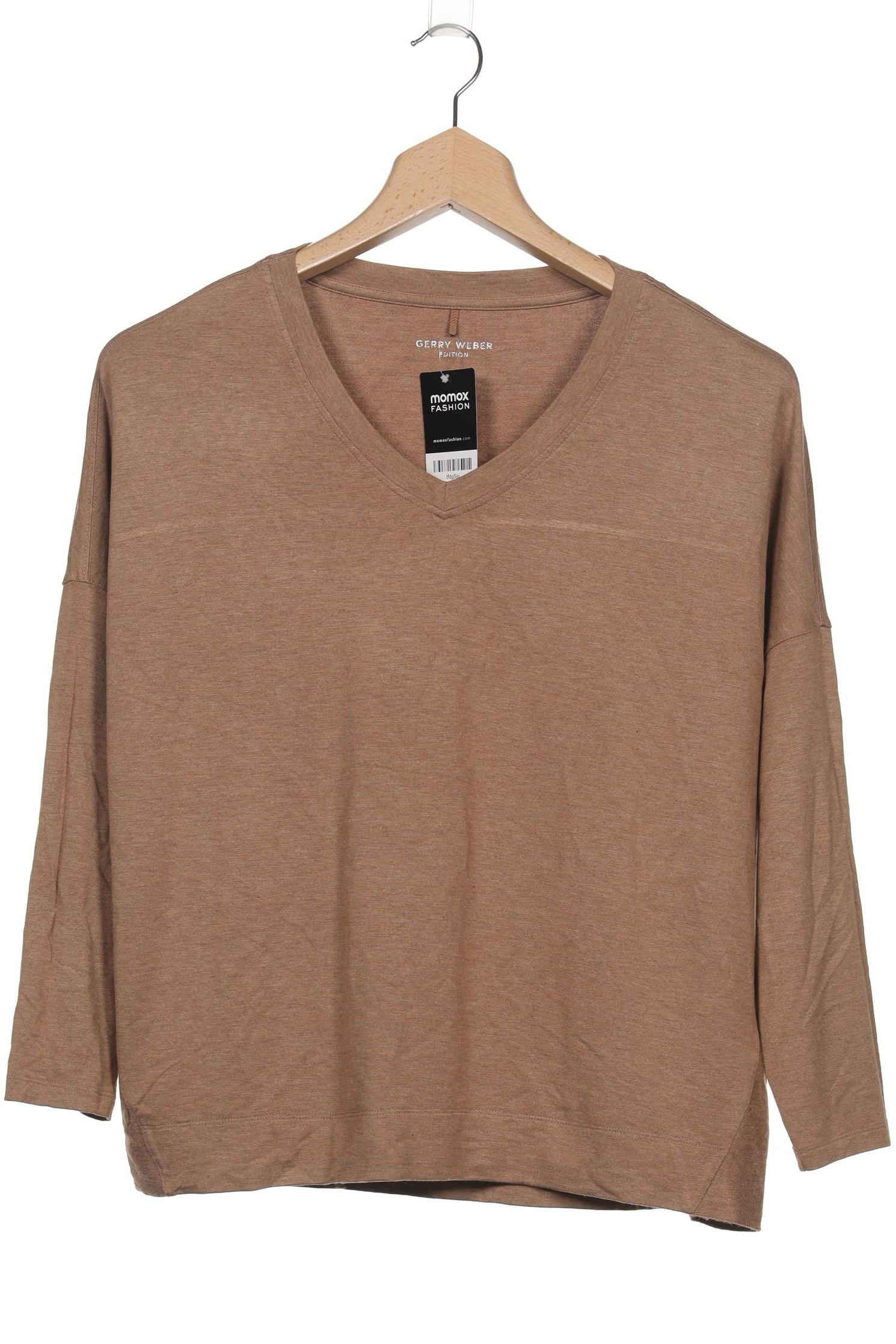

Gerry Weber Damen Sweatshirt, braun, Gr. 48
