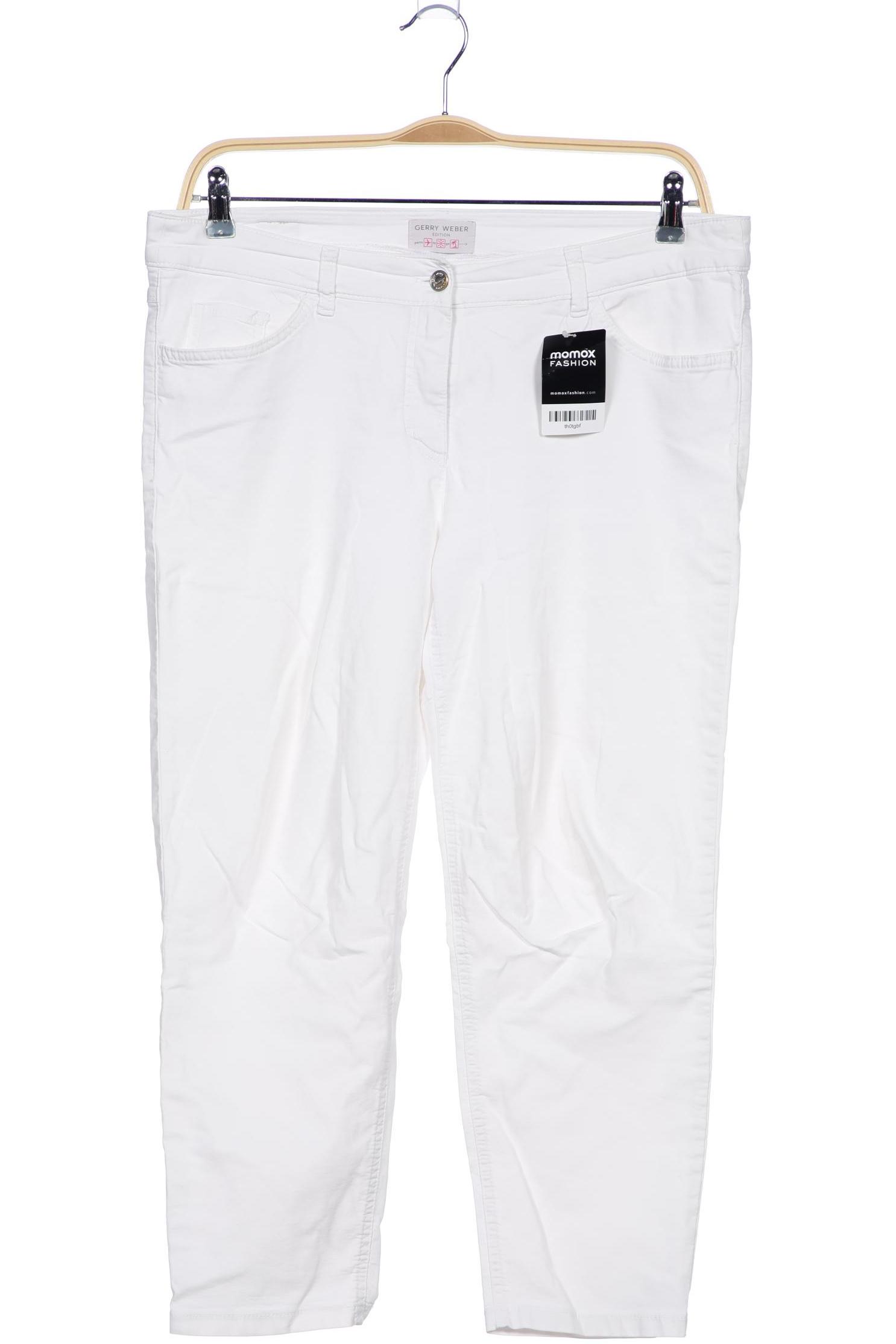 

Gerry Weber Damen Stoffhose, weiß, Gr. 44