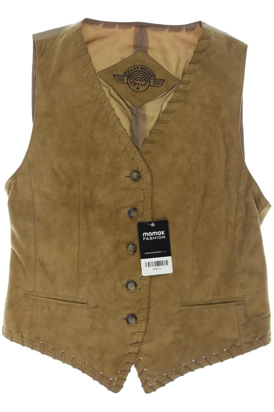 

Gerry Weber Damen Weste, beige, Gr. 38