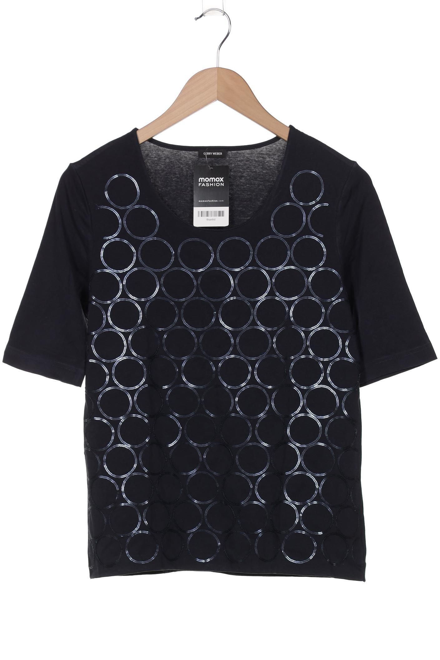

Gerry Weber Damen T-Shirt, marineblau, Gr. 40