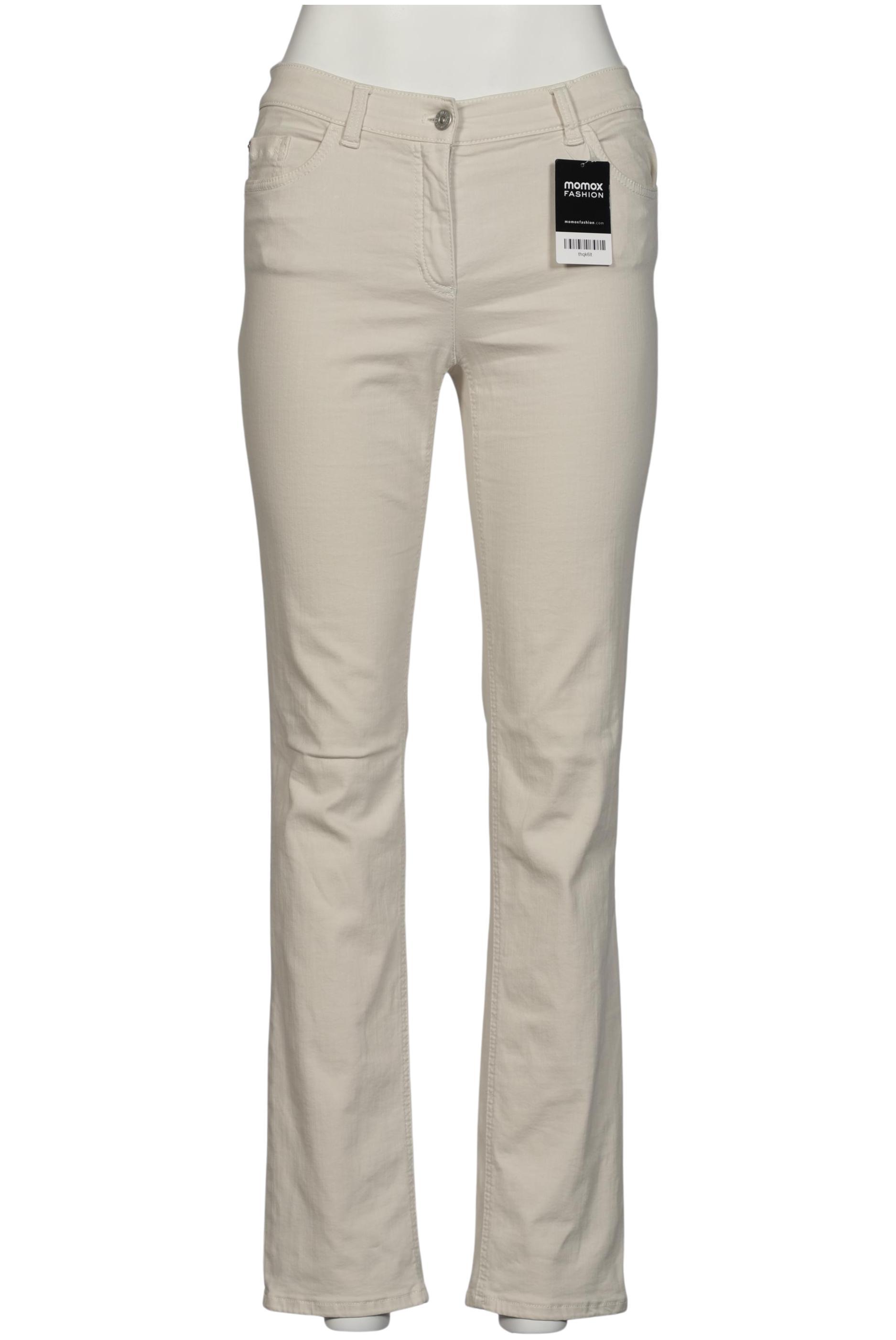 

Gerry Weber Damen Jeans, cremeweiß, Gr. 30