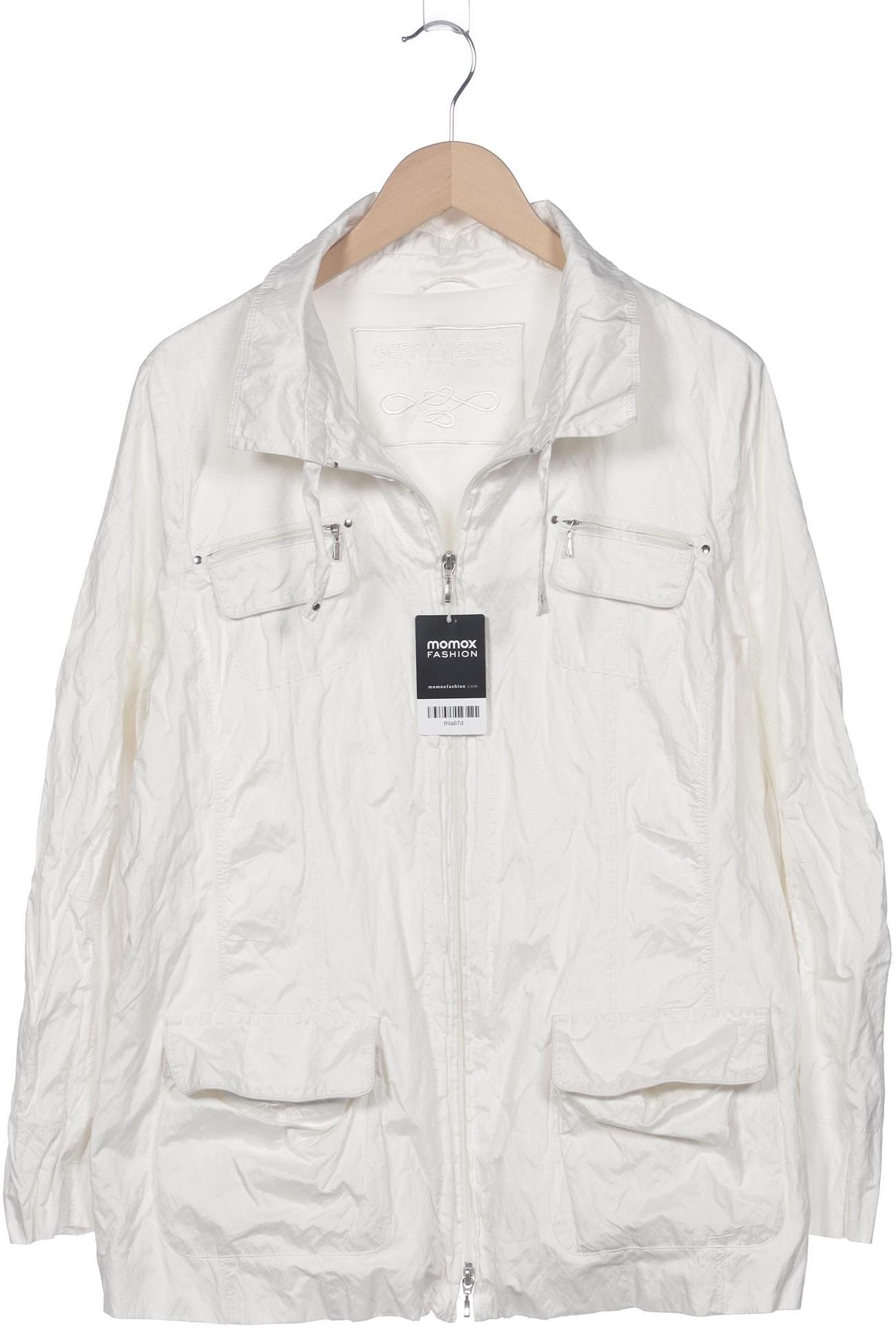 

Gerry Weber Damen Jacke, weiß, Gr. 46