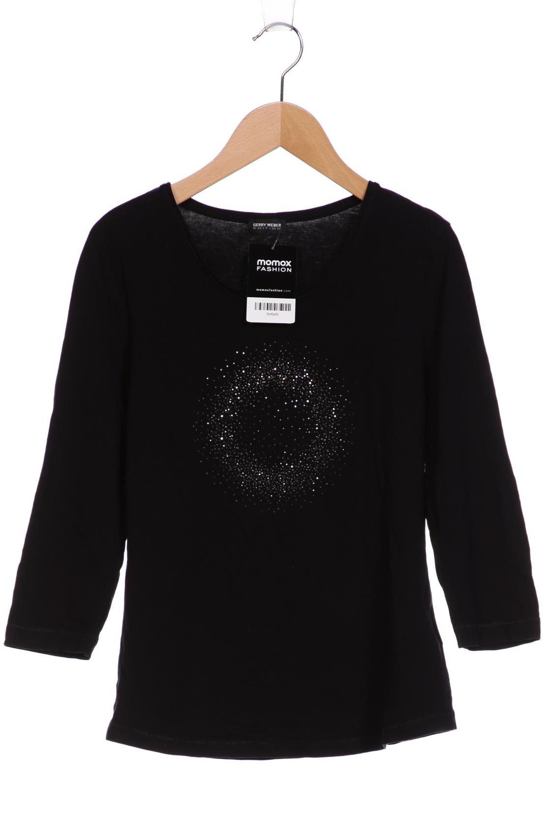 

Gerry Weber Damen Langarmshirt, schwarz, Gr. 40