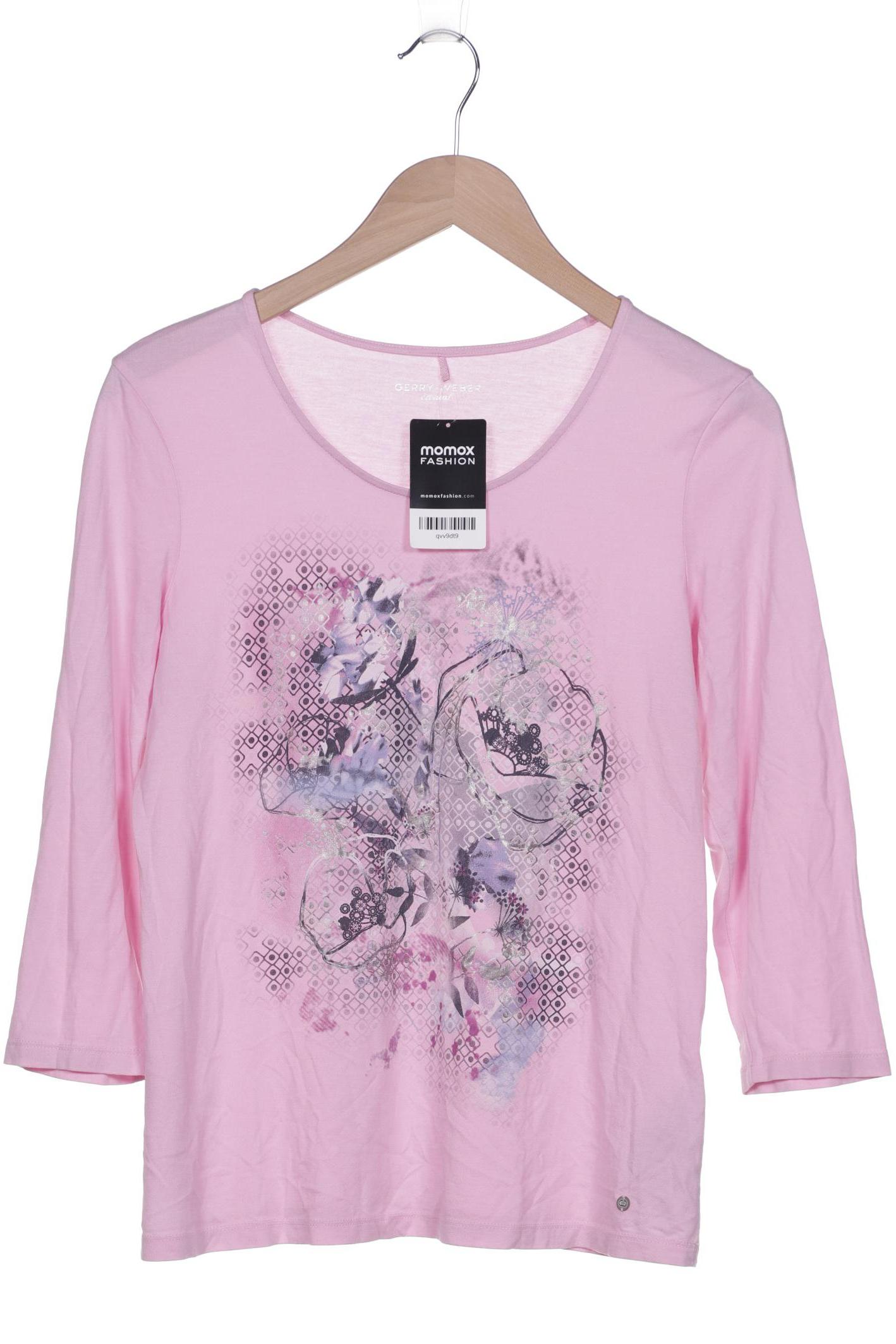 

Gerry Weber Damen Langarmshirt, pink, Gr. 40