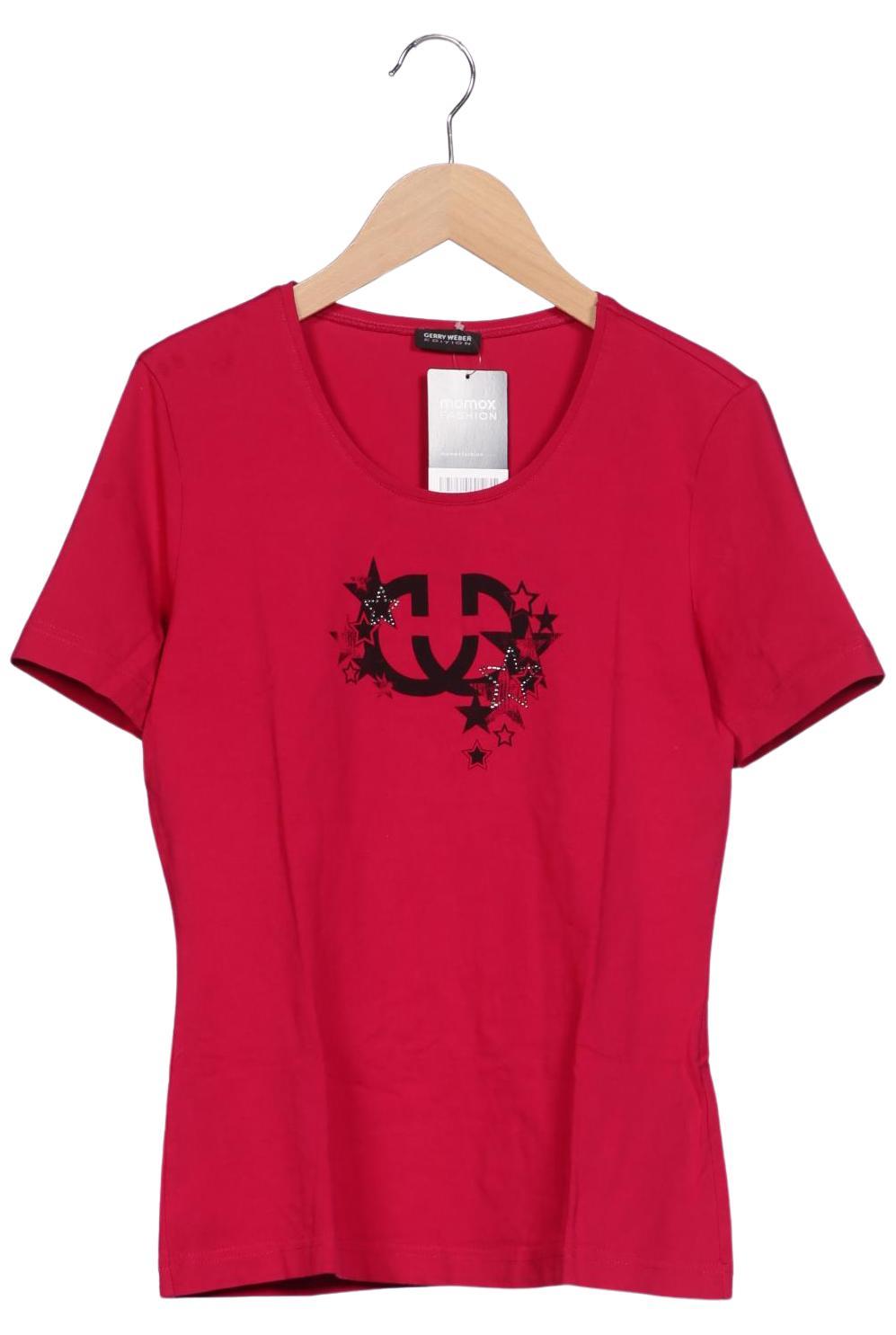 

Gerry Weber Damen T-Shirt, rot, Gr. 36