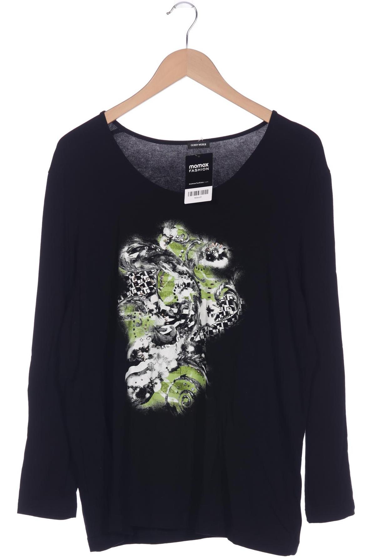 

Gerry Weber Damen Langarmshirt, schwarz, Gr. 48