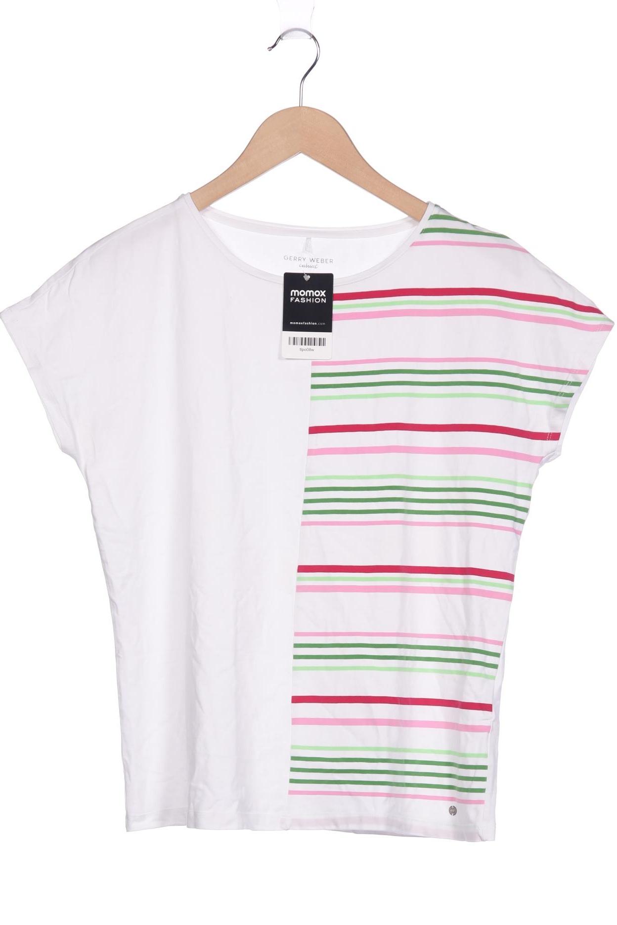 

Gerry Weber Damen T-Shirt, weiß, Gr. 40
