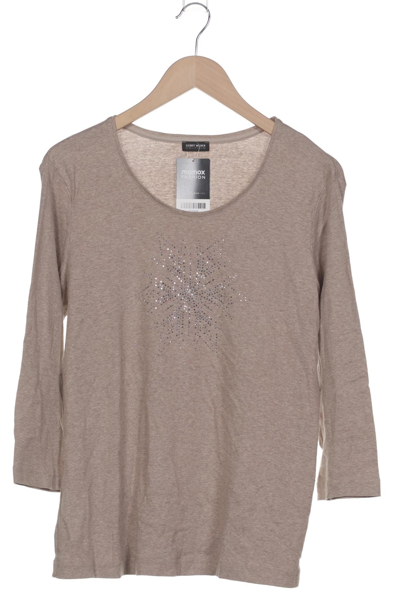 

Gerry Weber Damen Langarmshirt, beige, Gr. 44