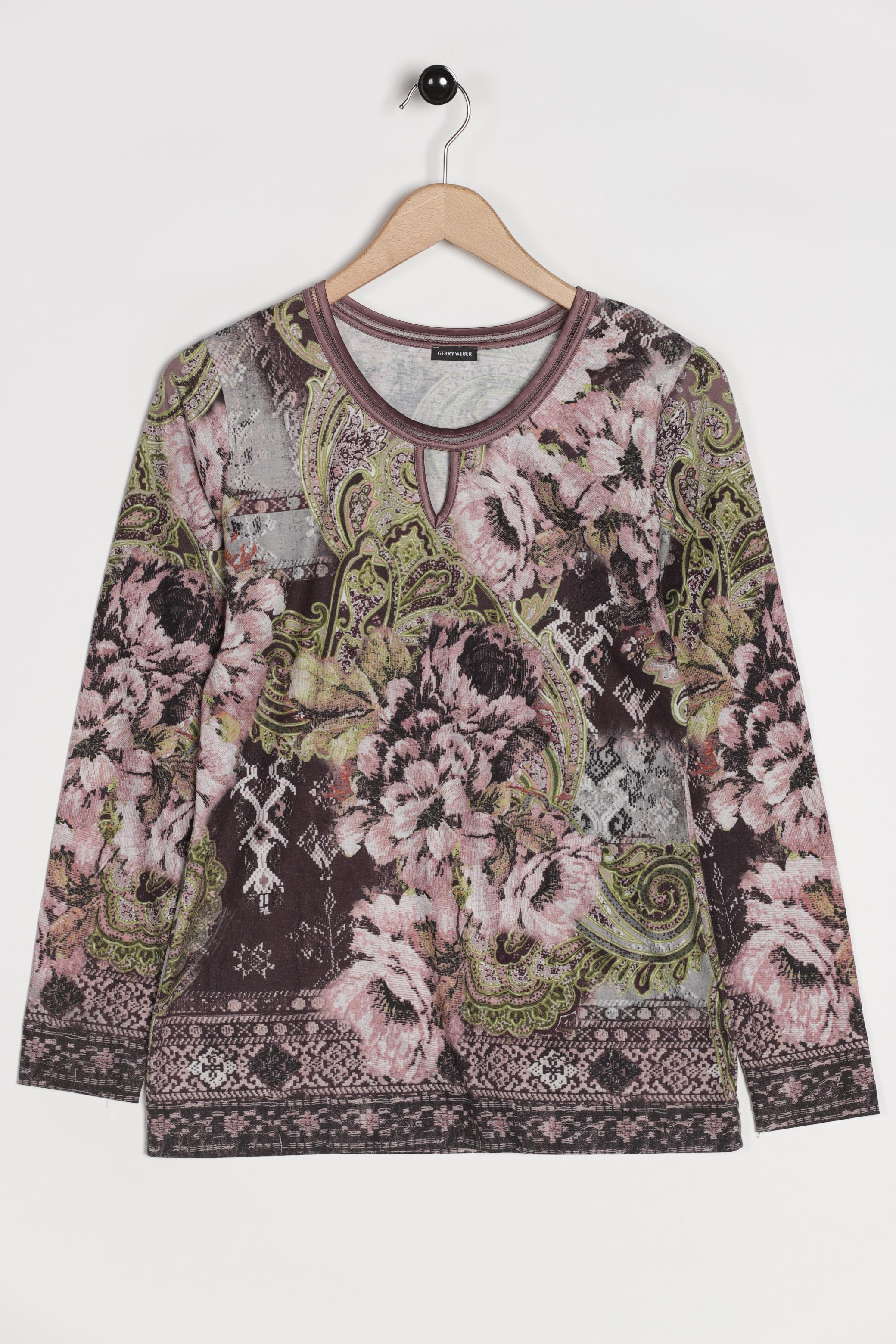 

Gerry Weber Damen Langarmshirt, mehrfarbig, Gr. 38