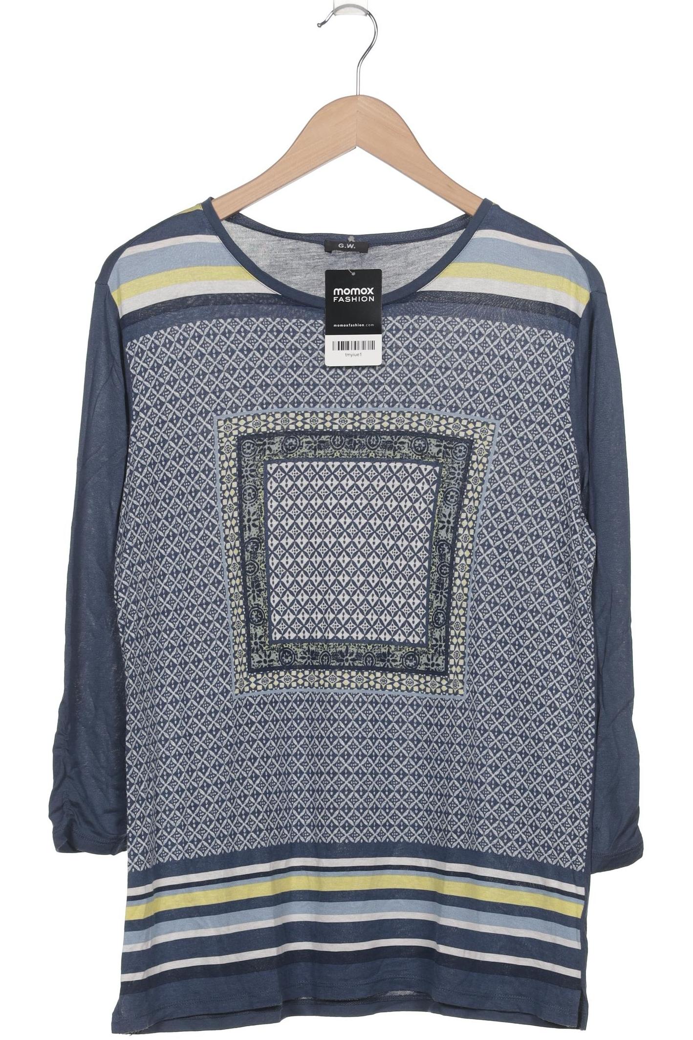 

Gerry Weber Damen Langarmshirt, blau, Gr. 40