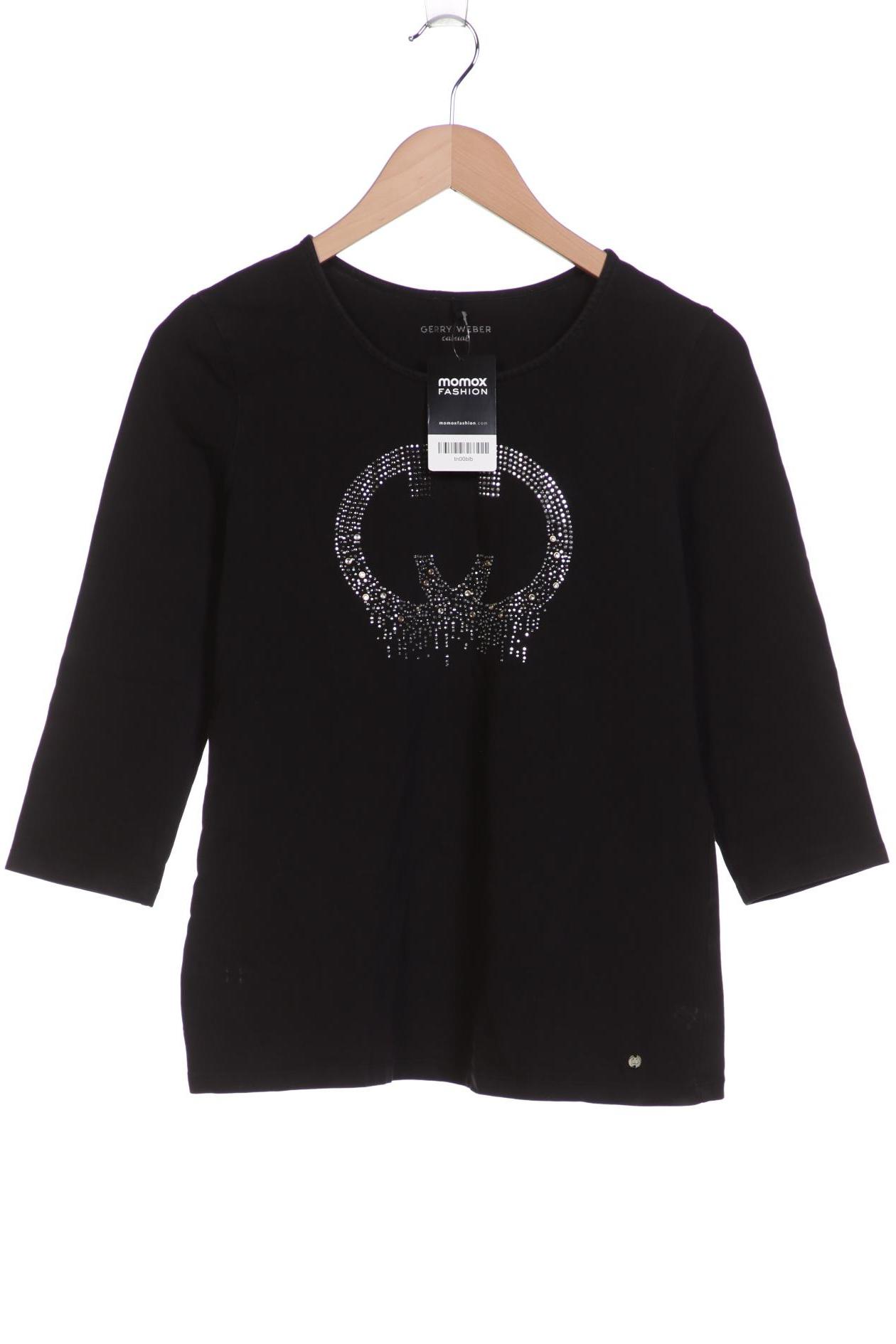 

Gerry Weber Damen Langarmshirt, schwarz, Gr. 38