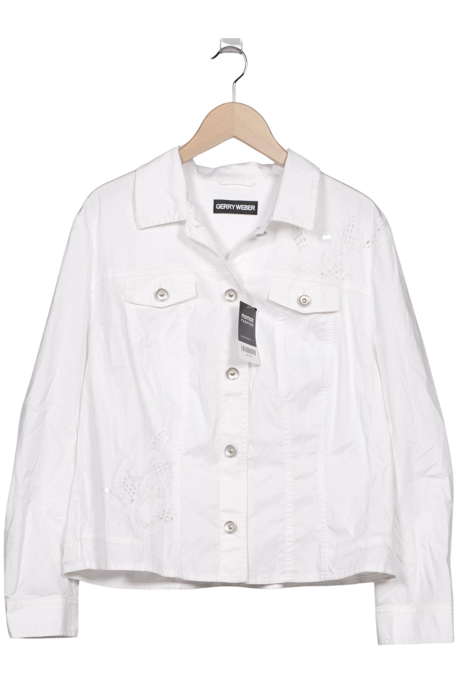 

Gerry Weber Damen Jacke, weiß, Gr. 46