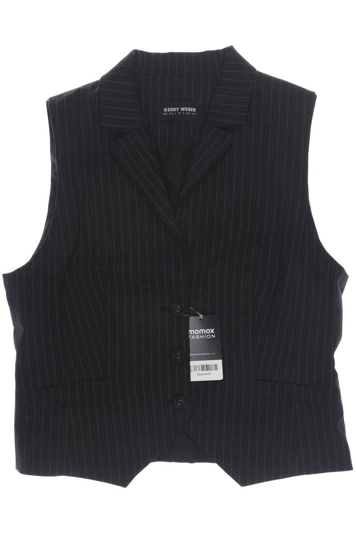 

Gerry Weber Damen Weste, schwarz, Gr. 42