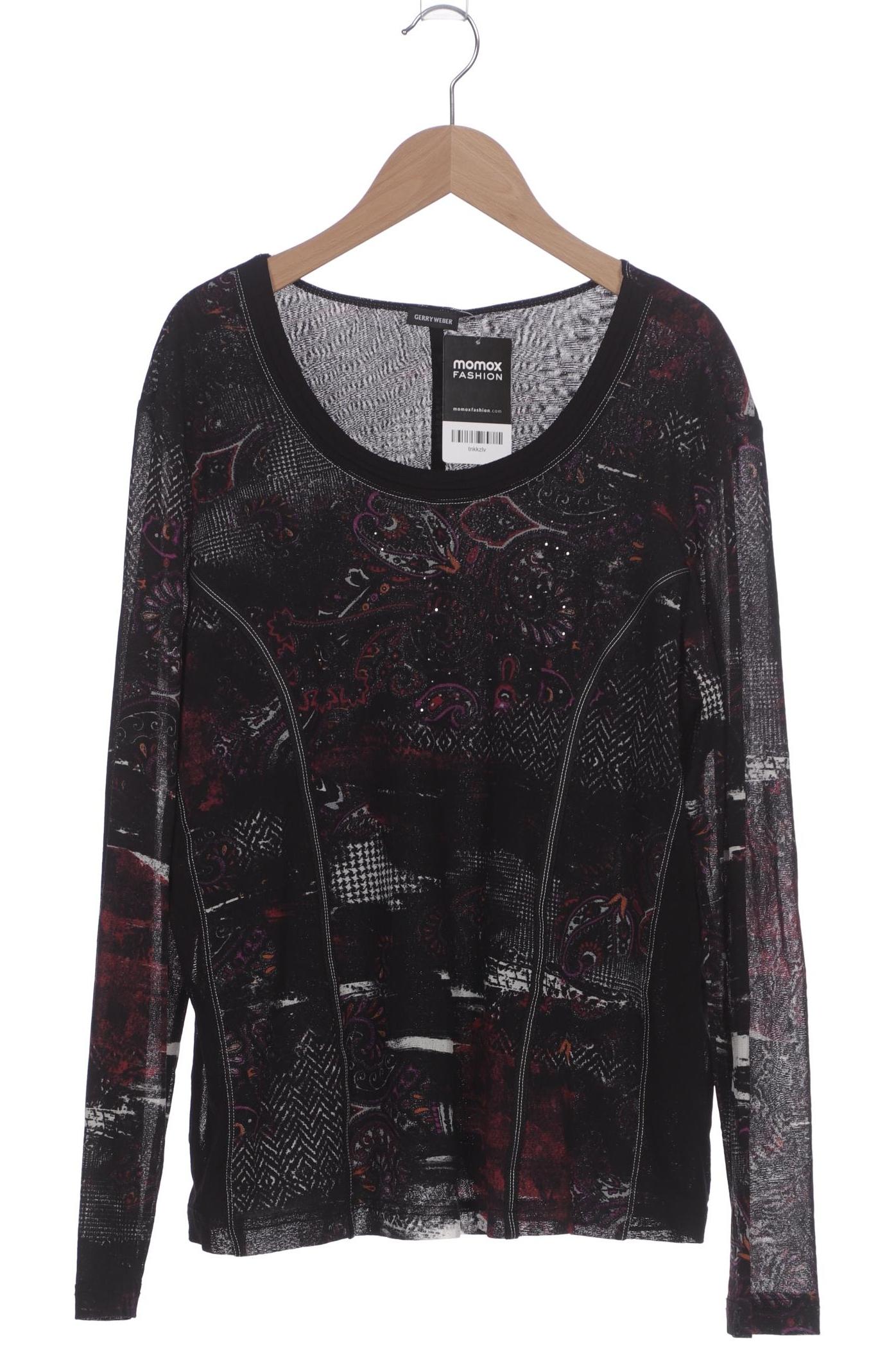 

Gerry Weber Damen Langarmshirt, schwarz, Gr. 44