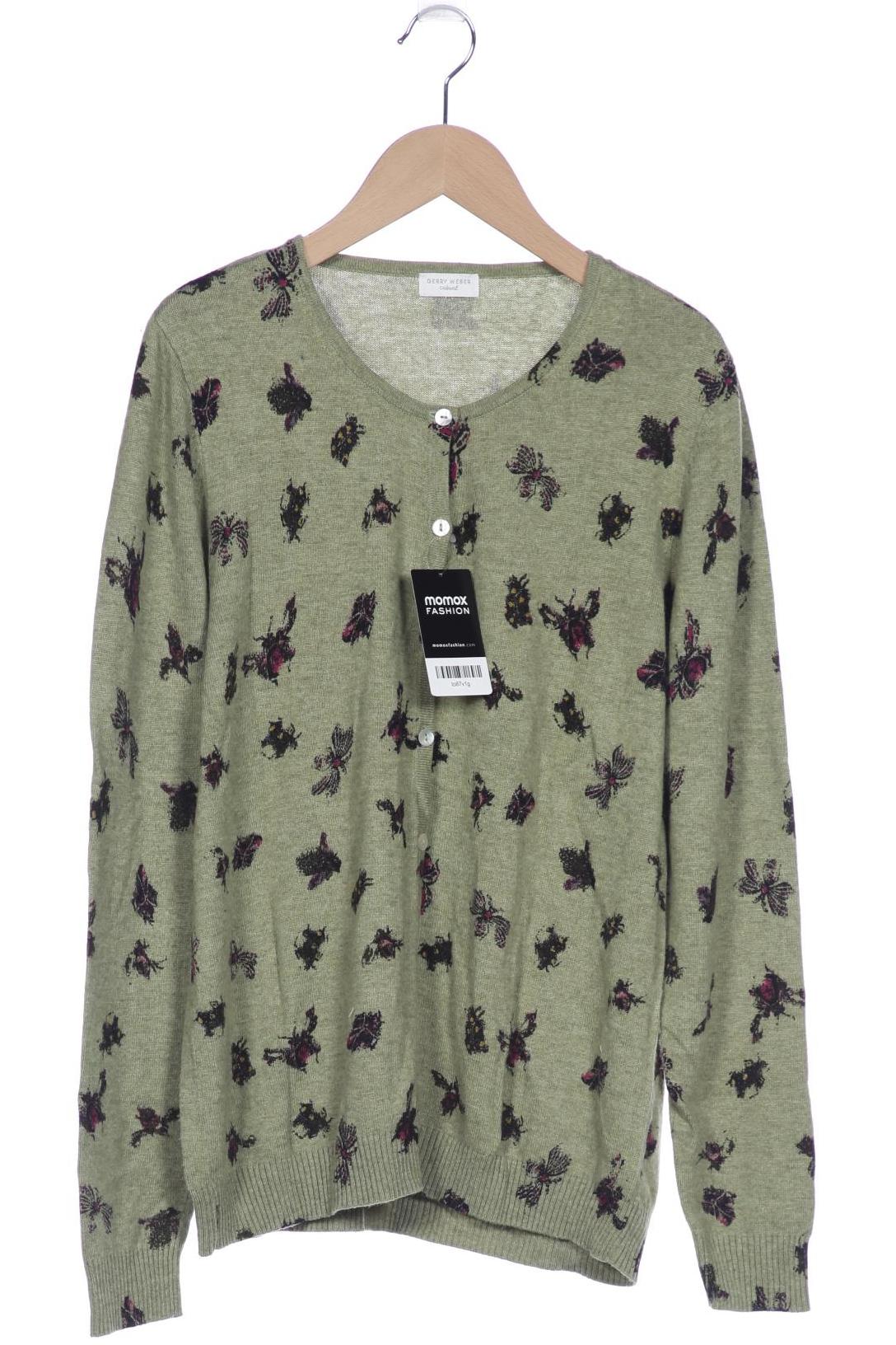 

Gerry Weber Damen Strickjacke, grün, Gr. 42