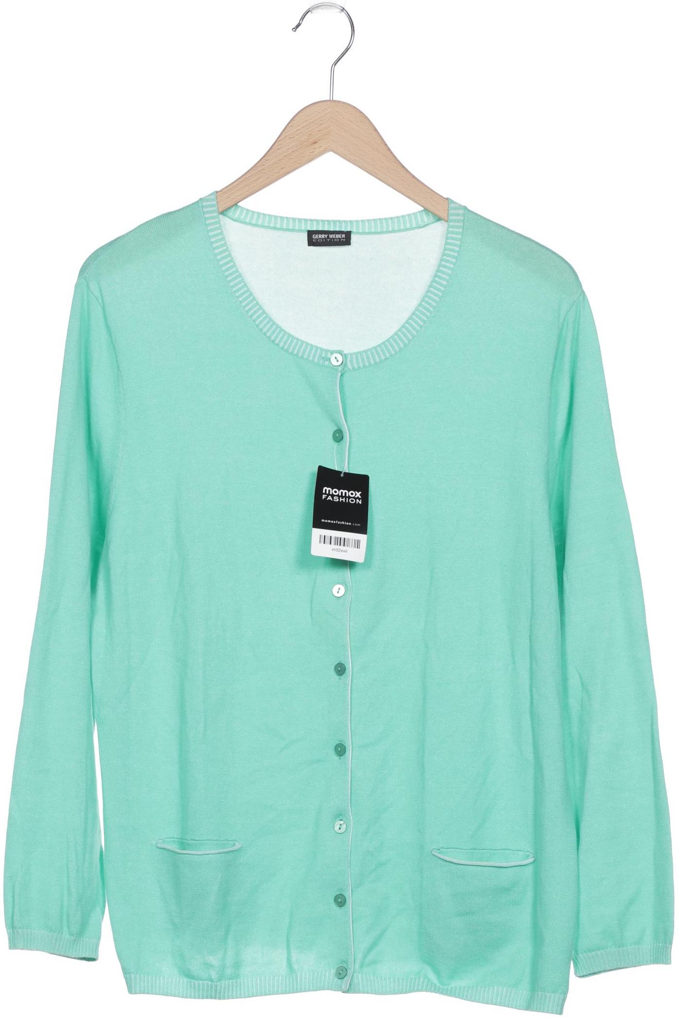 

Gerry Weber Damen Strickjacke, grün, Gr. 46