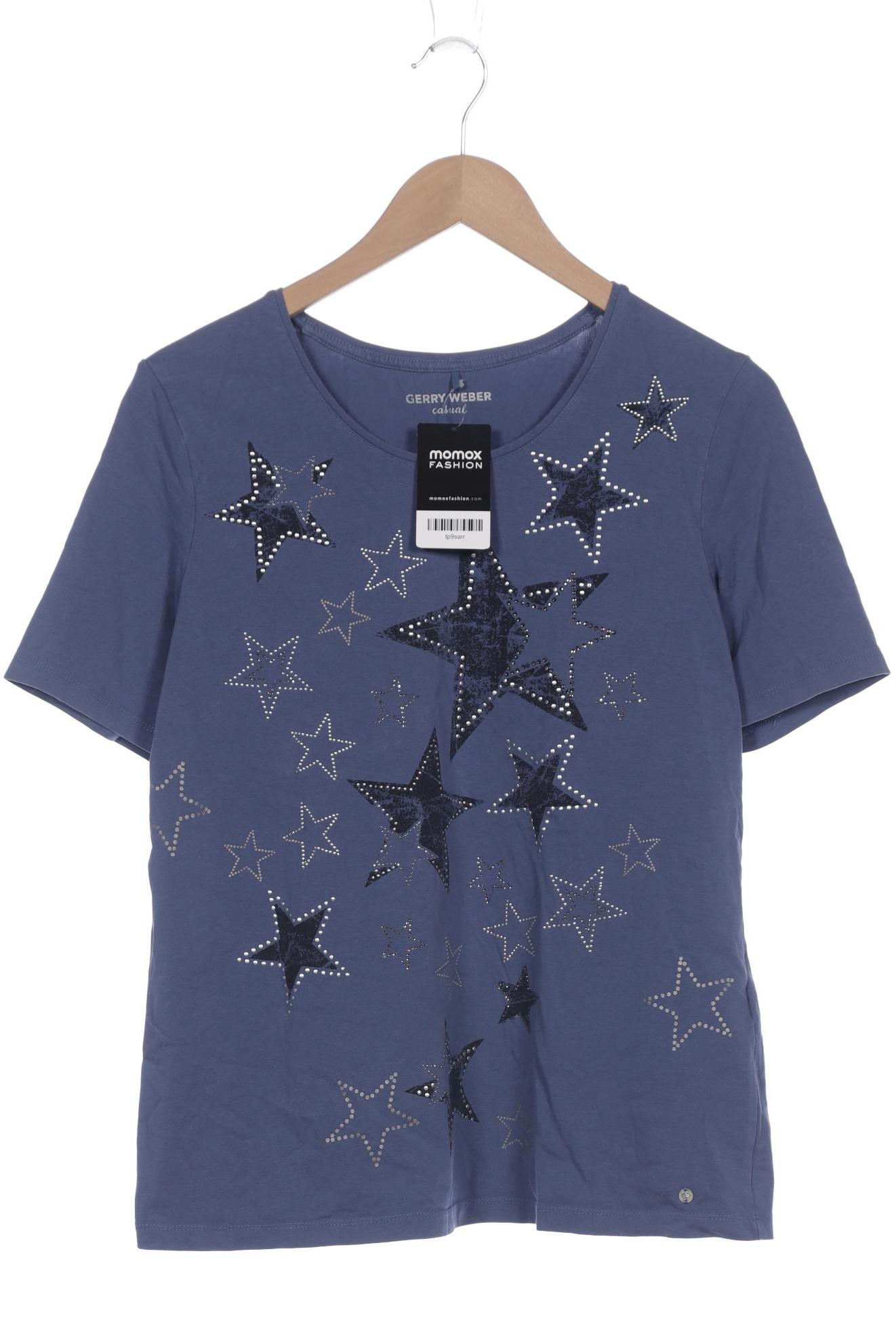 

Gerry Weber Damen T-Shirt, marineblau, Gr. 42