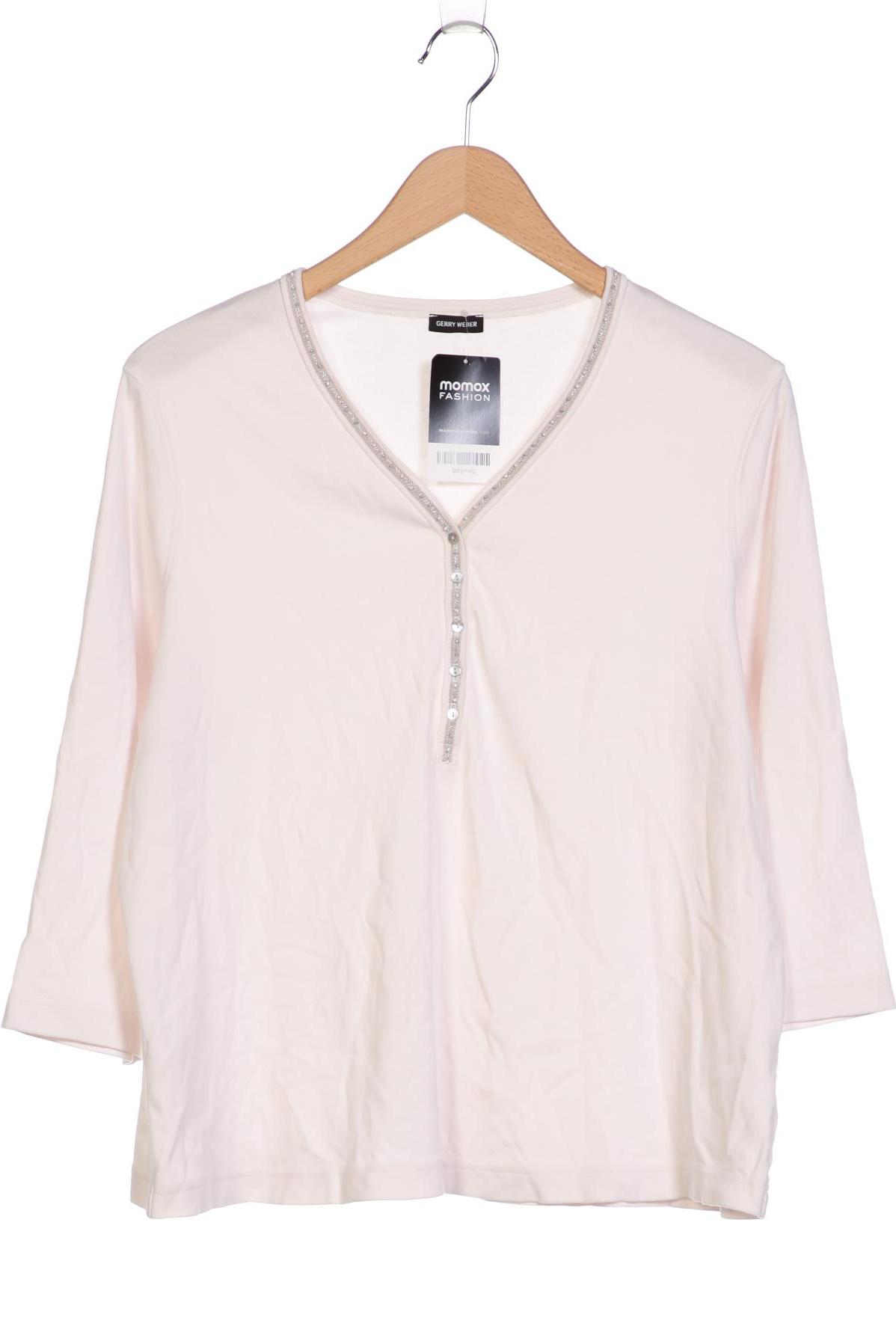 

Gerry Weber Damen Langarmshirt, cremeweiß, Gr. 48