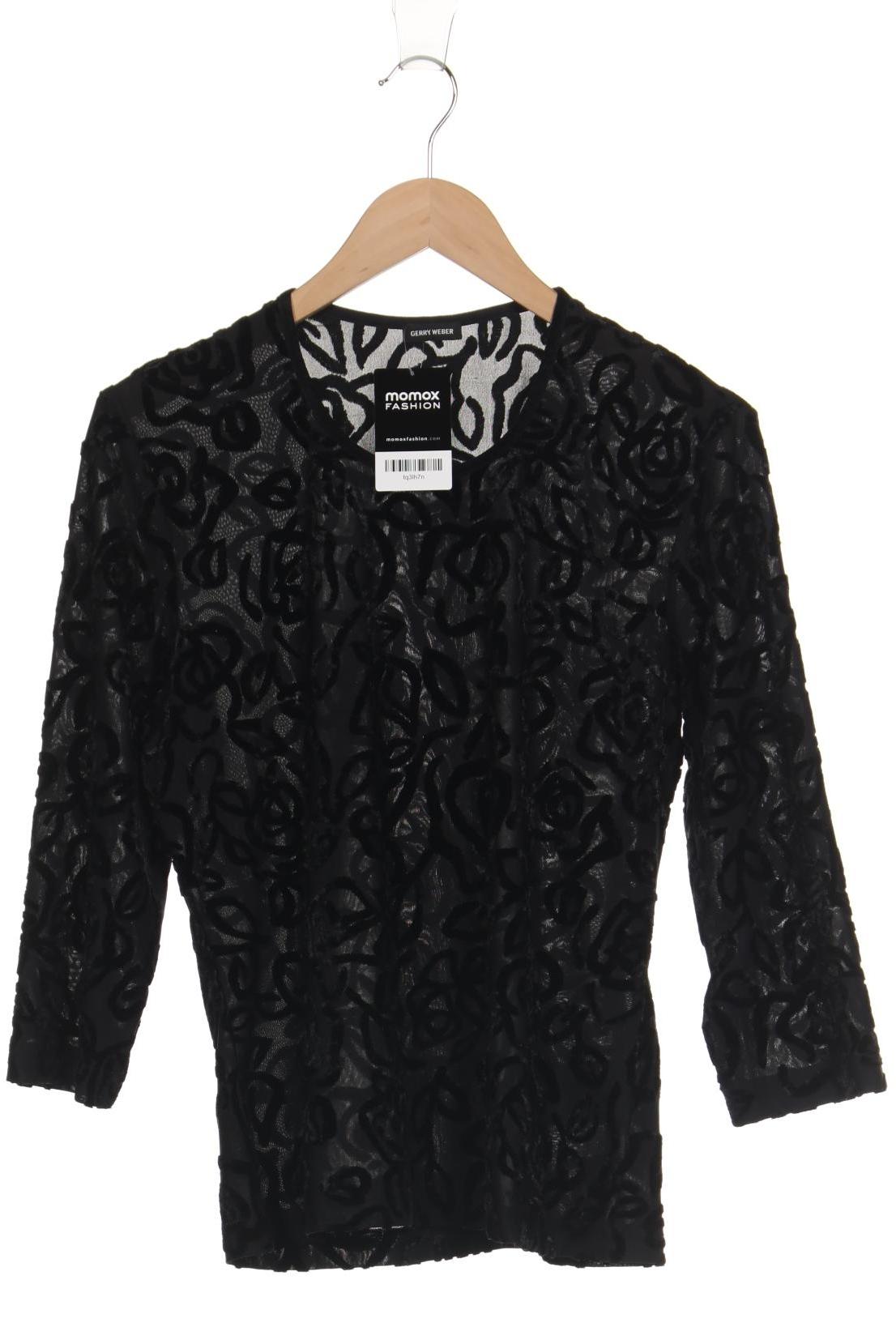 

Gerry Weber Damen Langarmshirt, schwarz, Gr. 40
