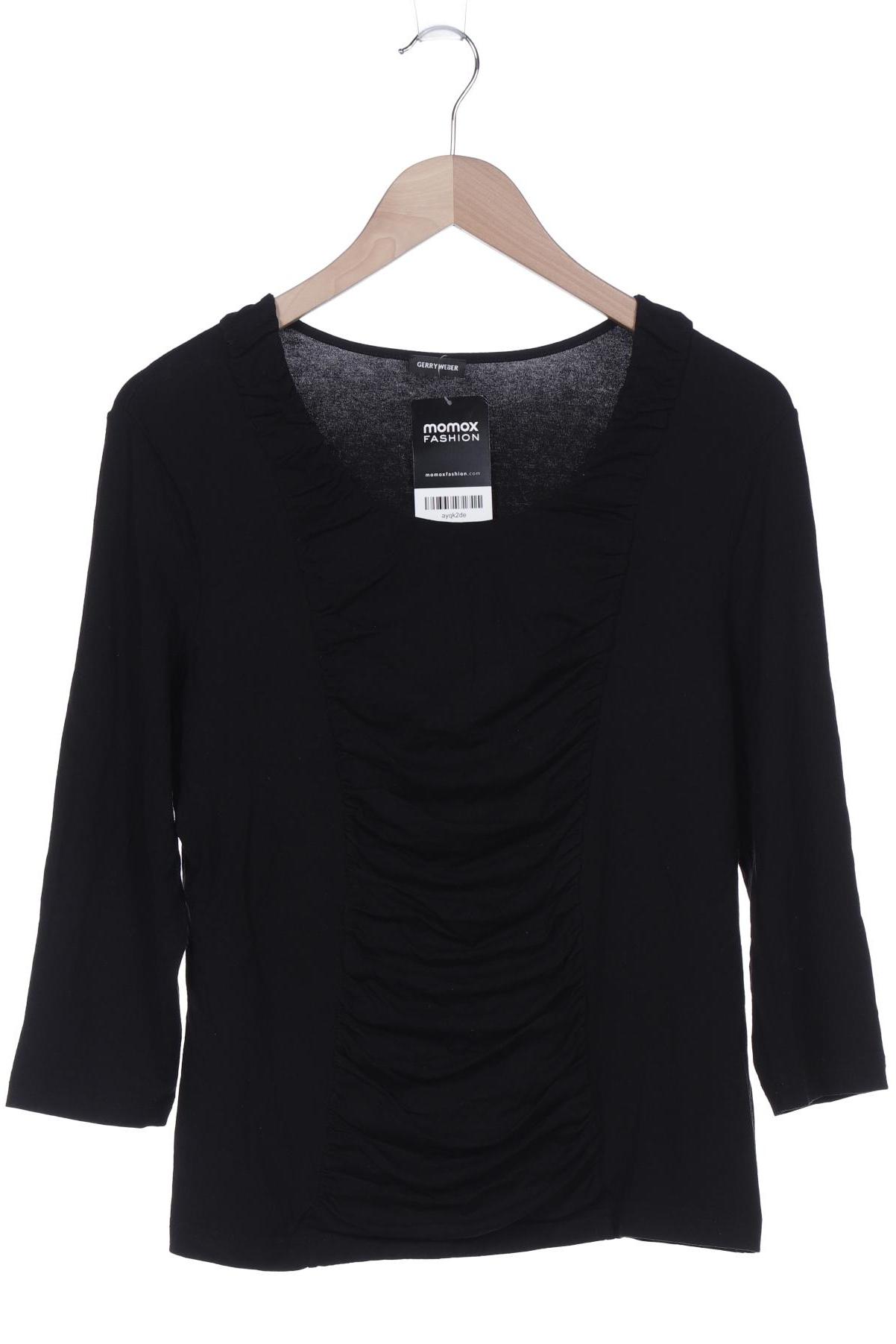

Gerry Weber Damen Langarmshirt, schwarz, Gr. 40