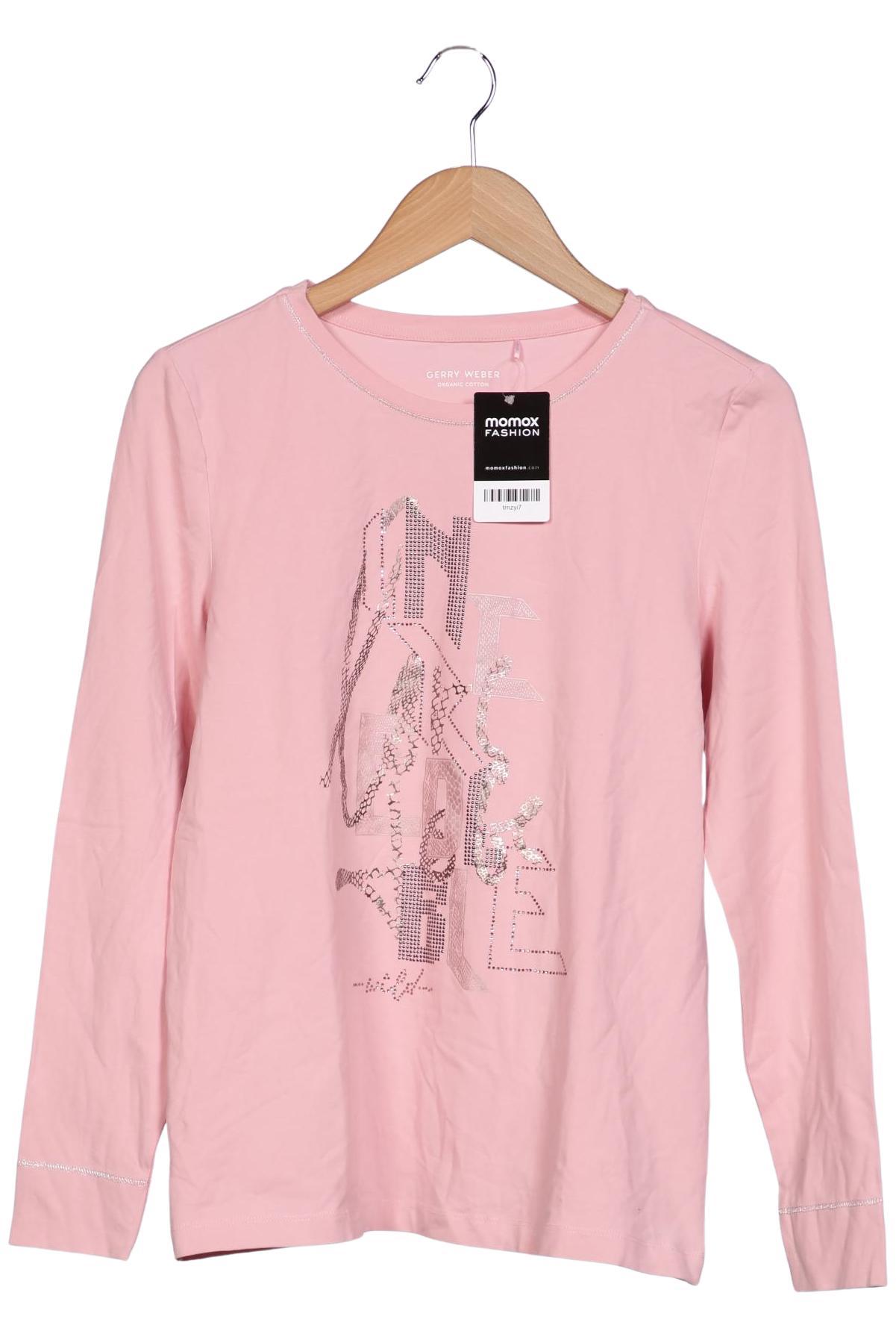 

Gerry Weber Damen Langarmshirt, pink, Gr. 38