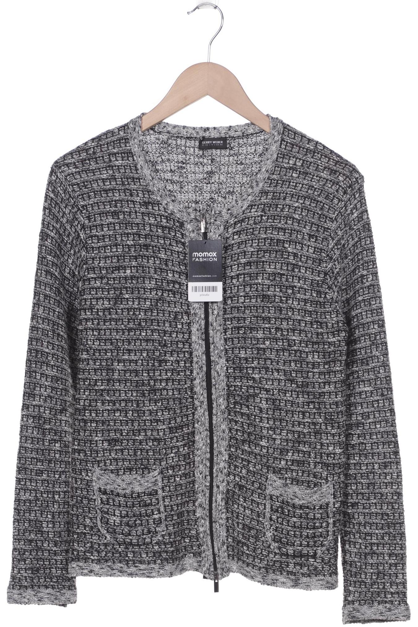 

Gerry Weber Damen Strickjacke, grau, Gr. 42