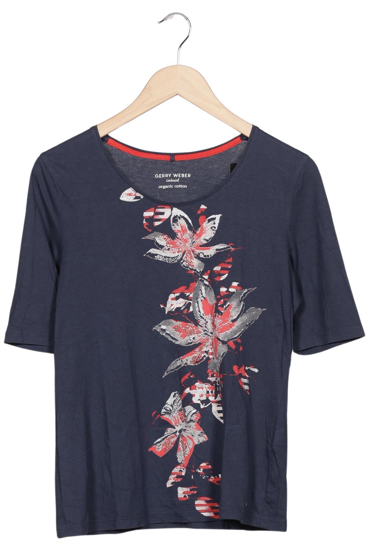 

Gerry Weber Damen T-Shirt, marineblau, Gr. 38