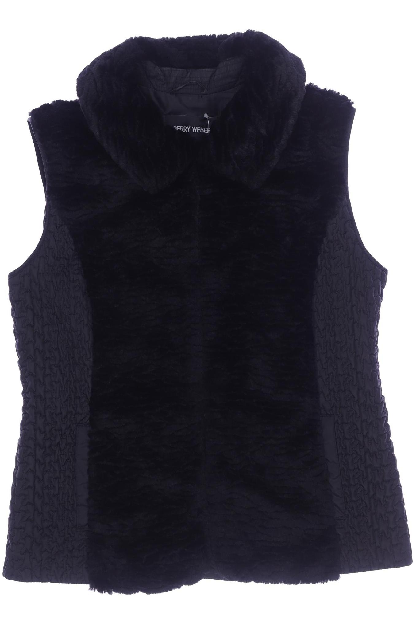 

Gerry Weber Damen Weste, schwarz, Gr. 38
