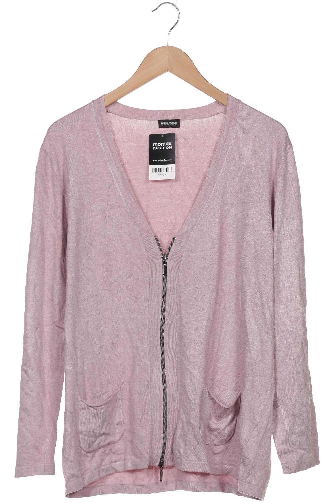 

Gerry Weber Damen Strickjacke, pink, Gr. 46