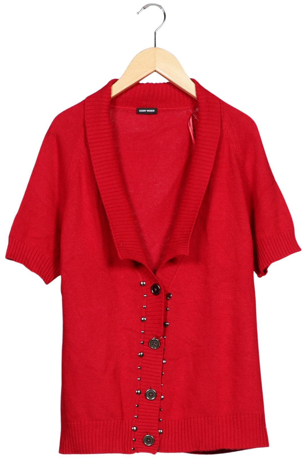

Gerry Weber Damen Strickjacke, rot, Gr. 44
