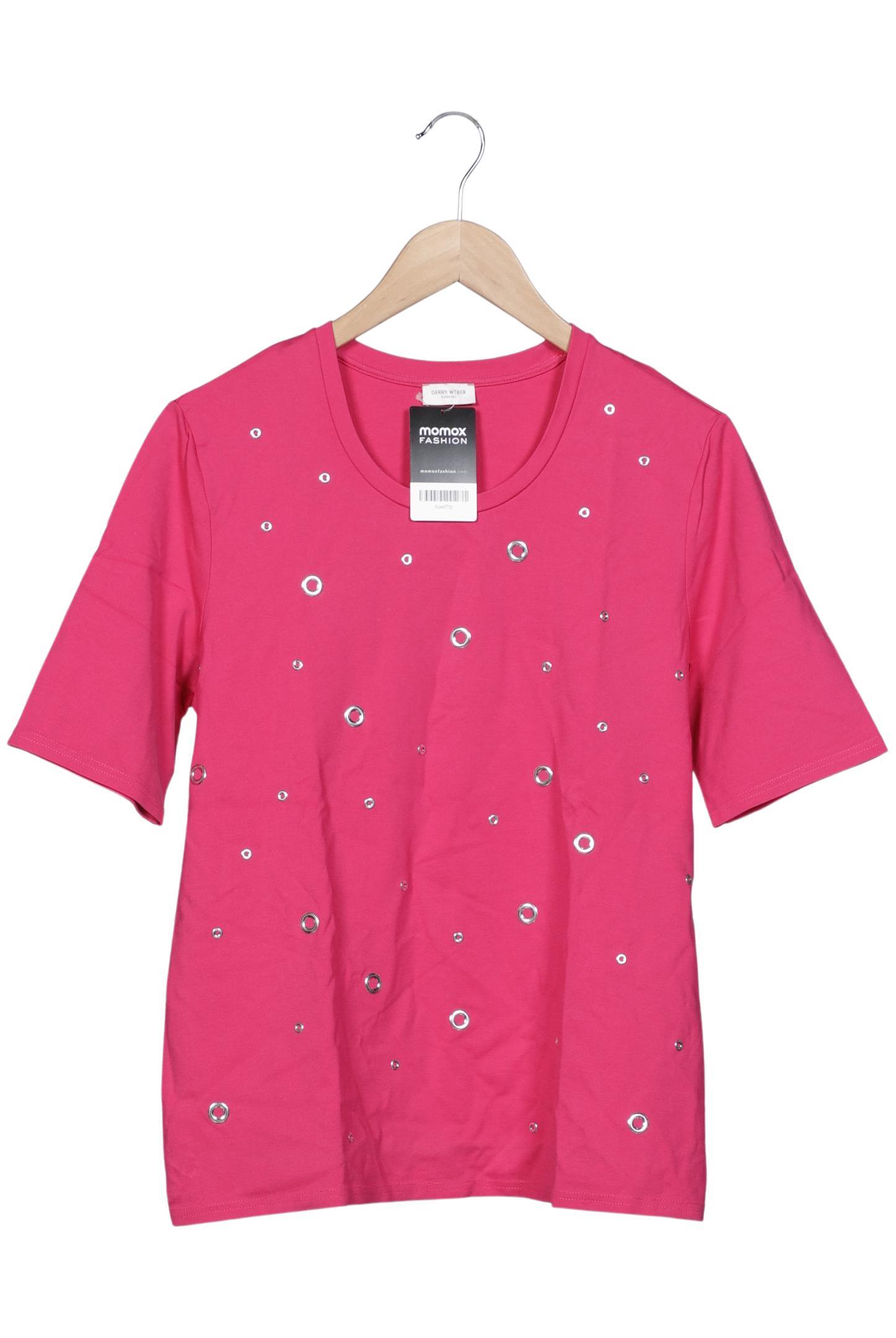 

Gerry Weber Damen T-Shirt, pink, Gr. 44