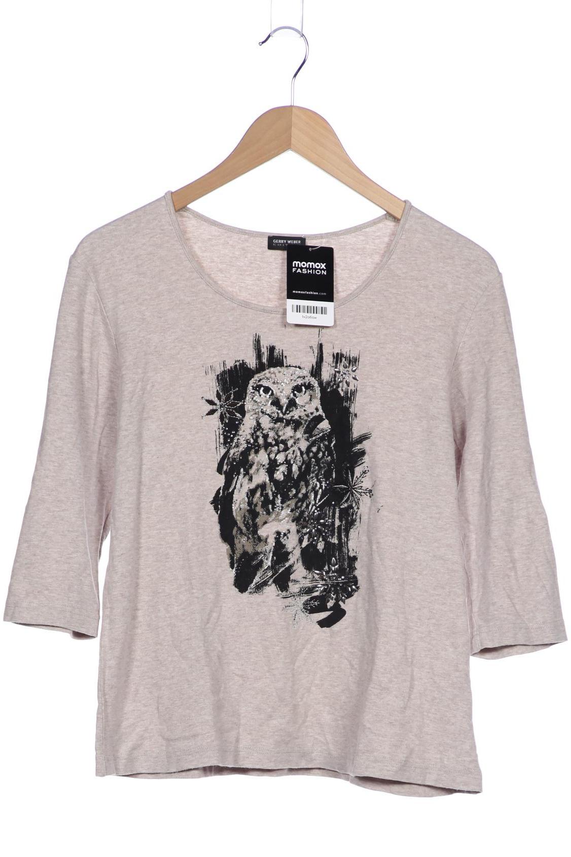 

Gerry Weber Damen Langarmshirt, beige, Gr. 42