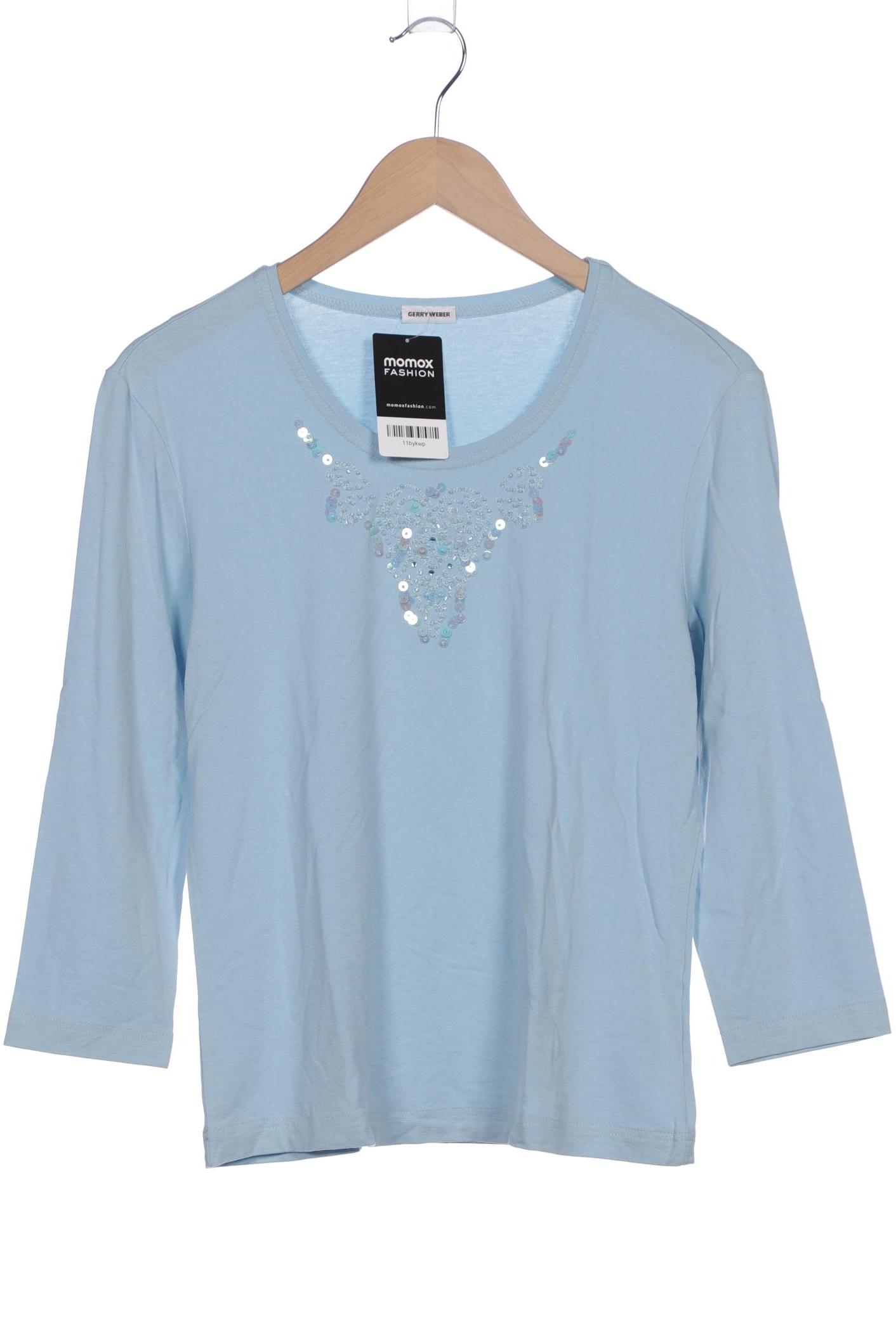 

Gerry Weber Damen Langarmshirt, hellblau, Gr. 40